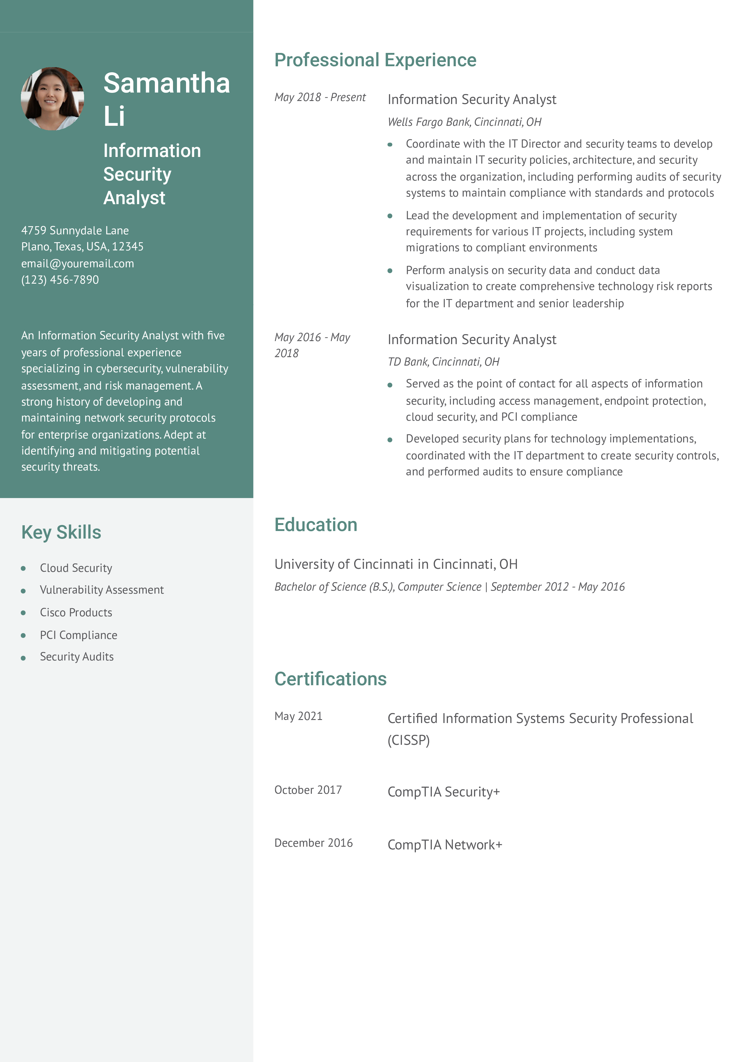 Entry-Level Resume