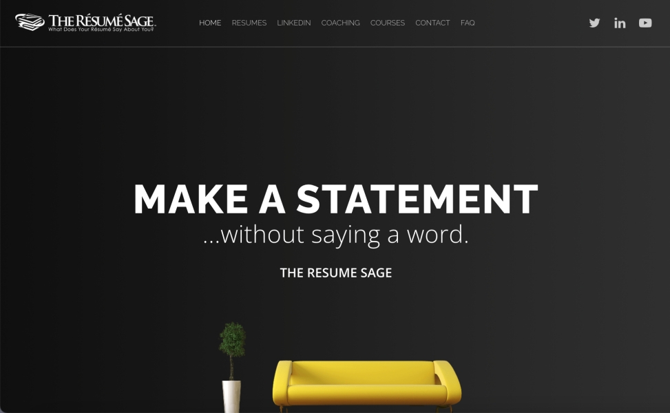 The Resume Sage Homepage