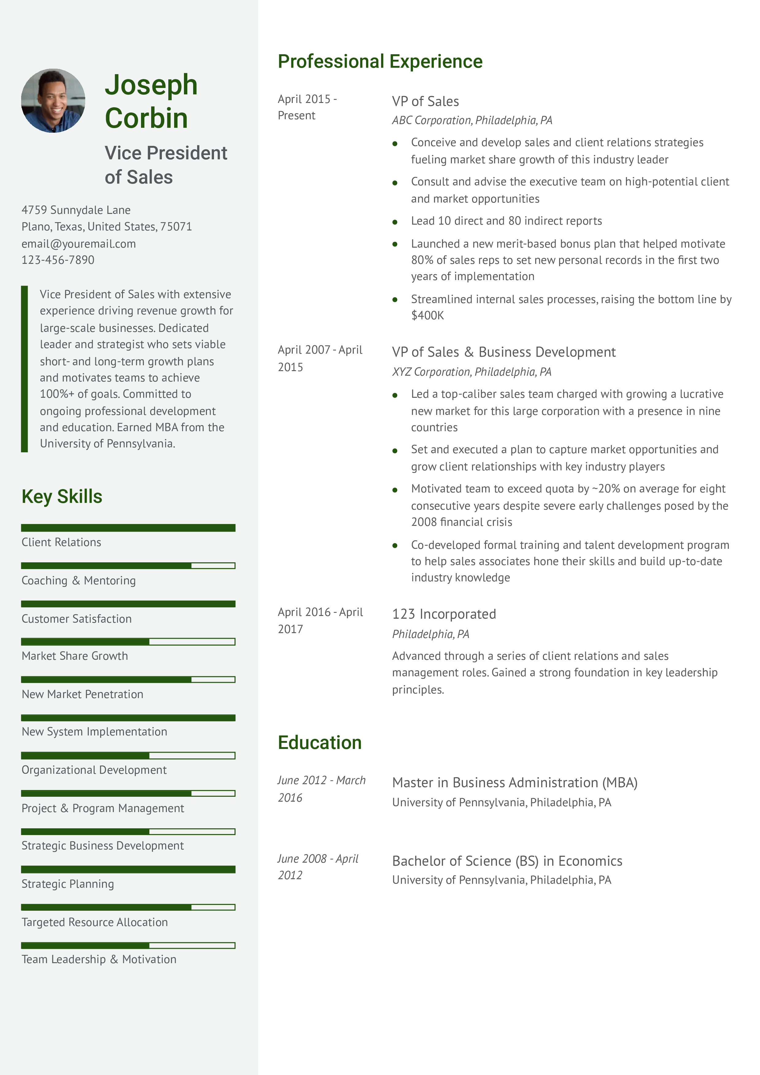 Entry-level Resume
