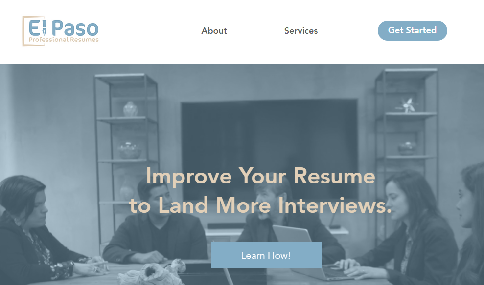 El Paso Professional Resumes Homepage