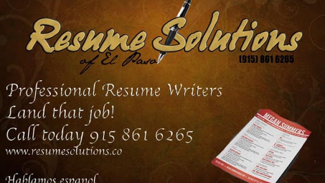 Resume Solutions of El Paso Homepage