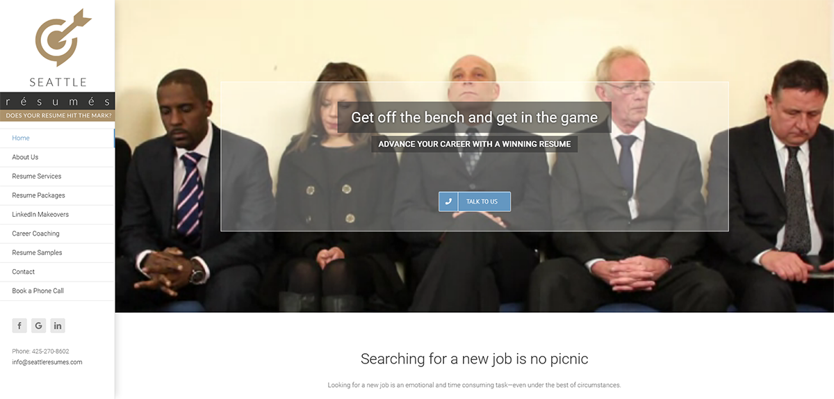 Seattle Resumes Homepage