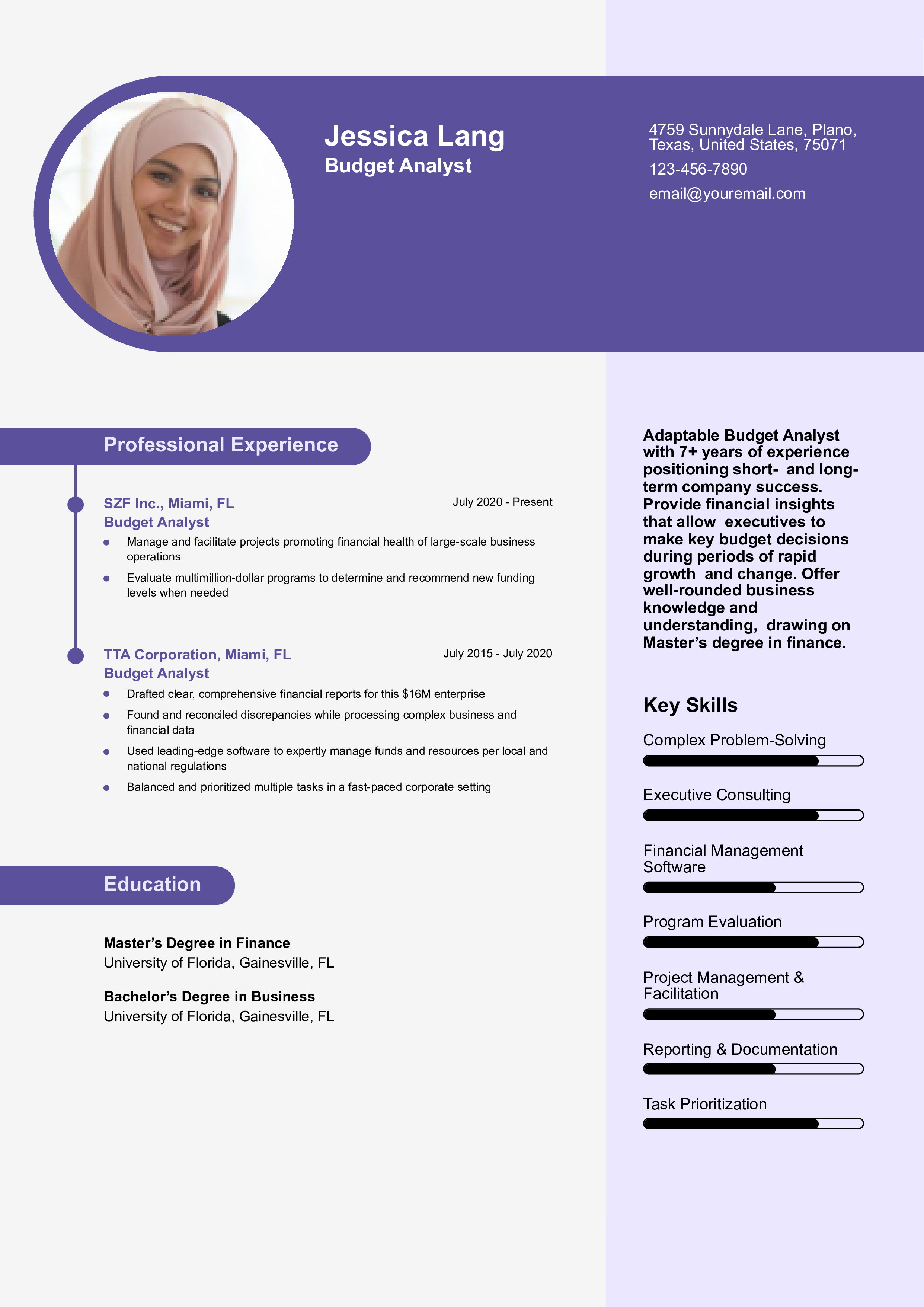Senior-level Resume