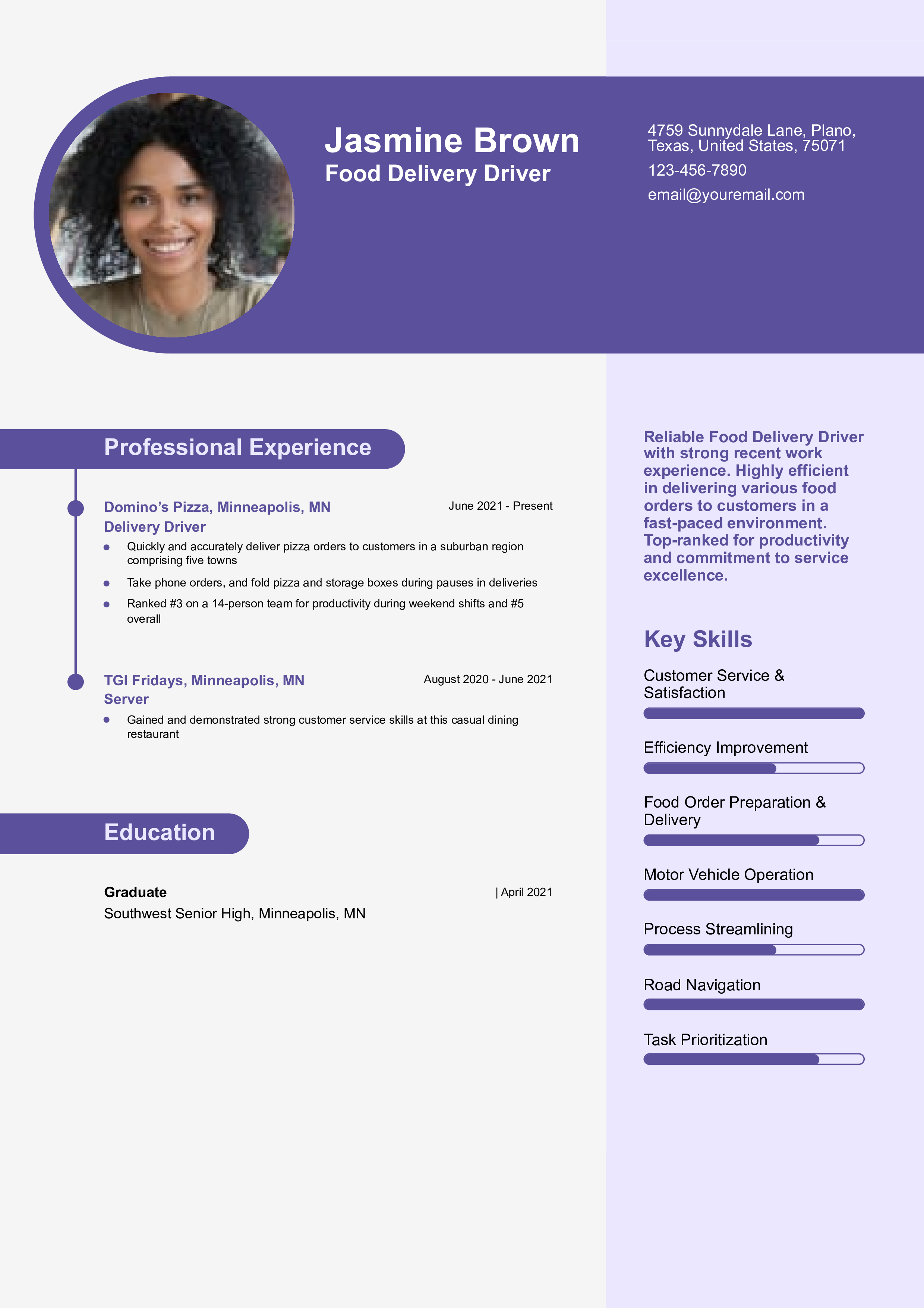 Entry-level Resume