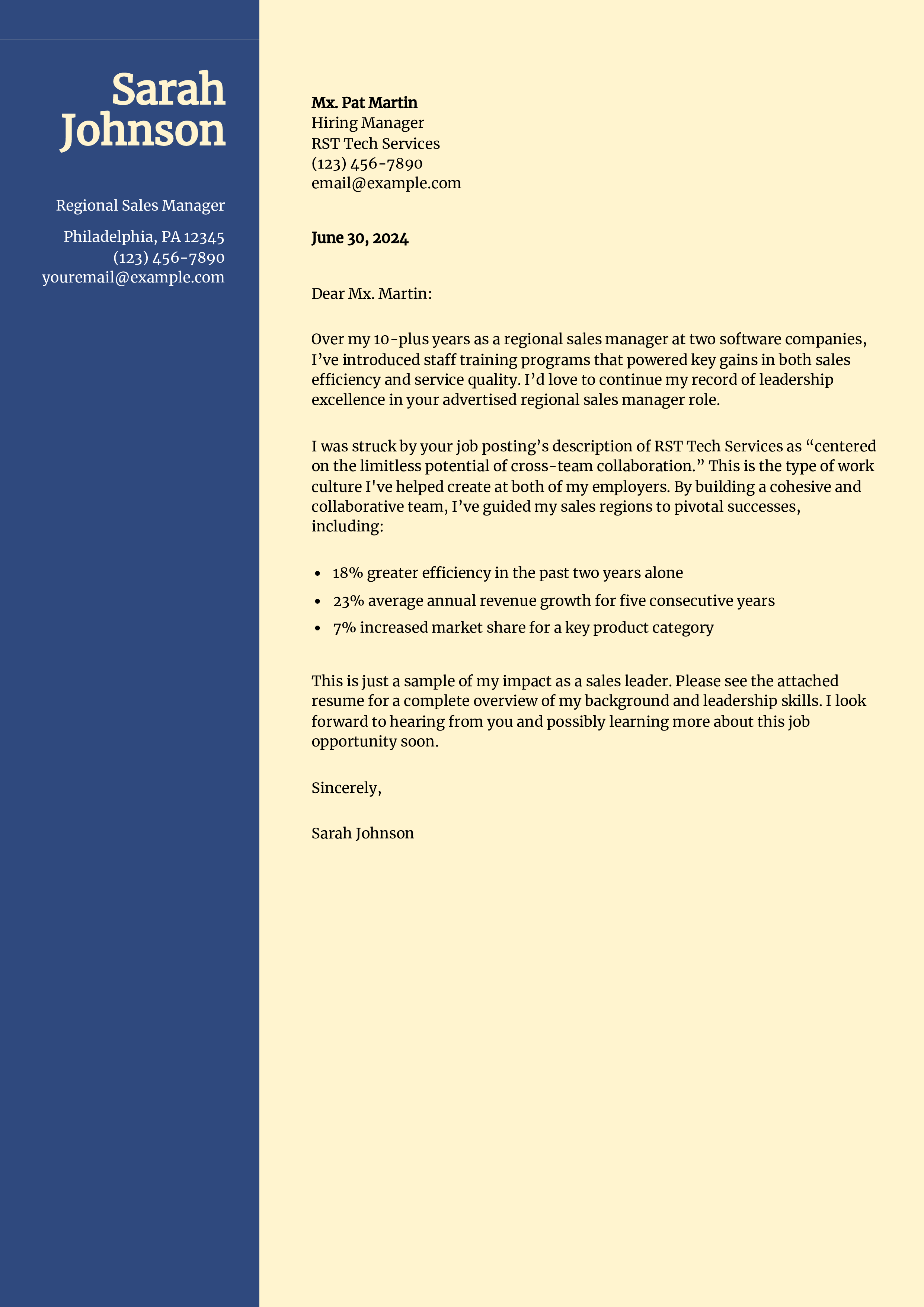 Senior-Level Resume