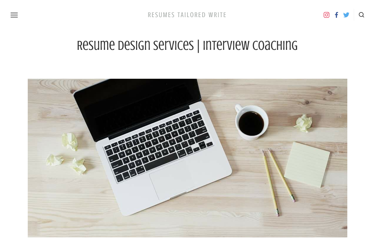 Resumes Tailored Write Landing Page