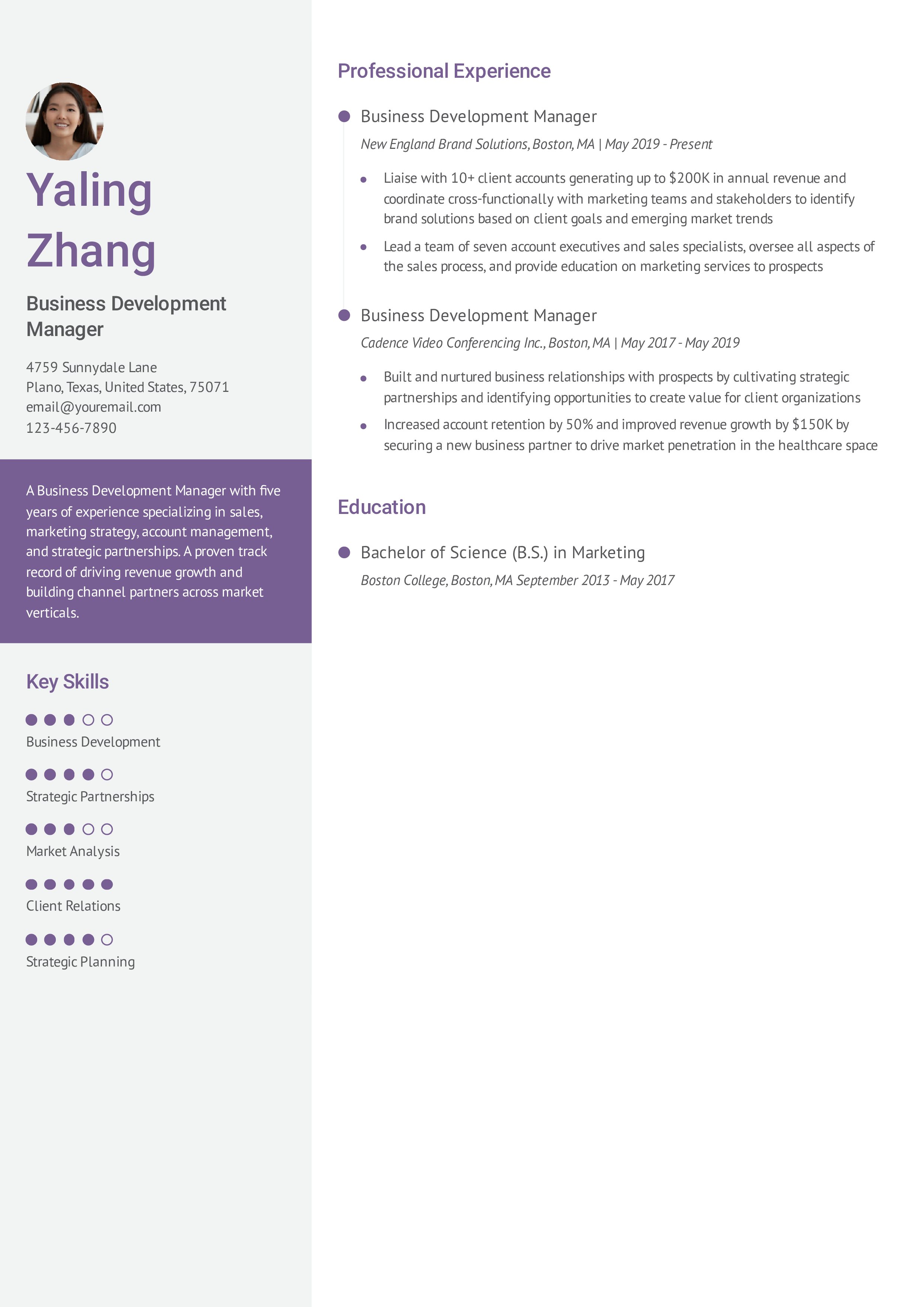 Entry-Level Resume