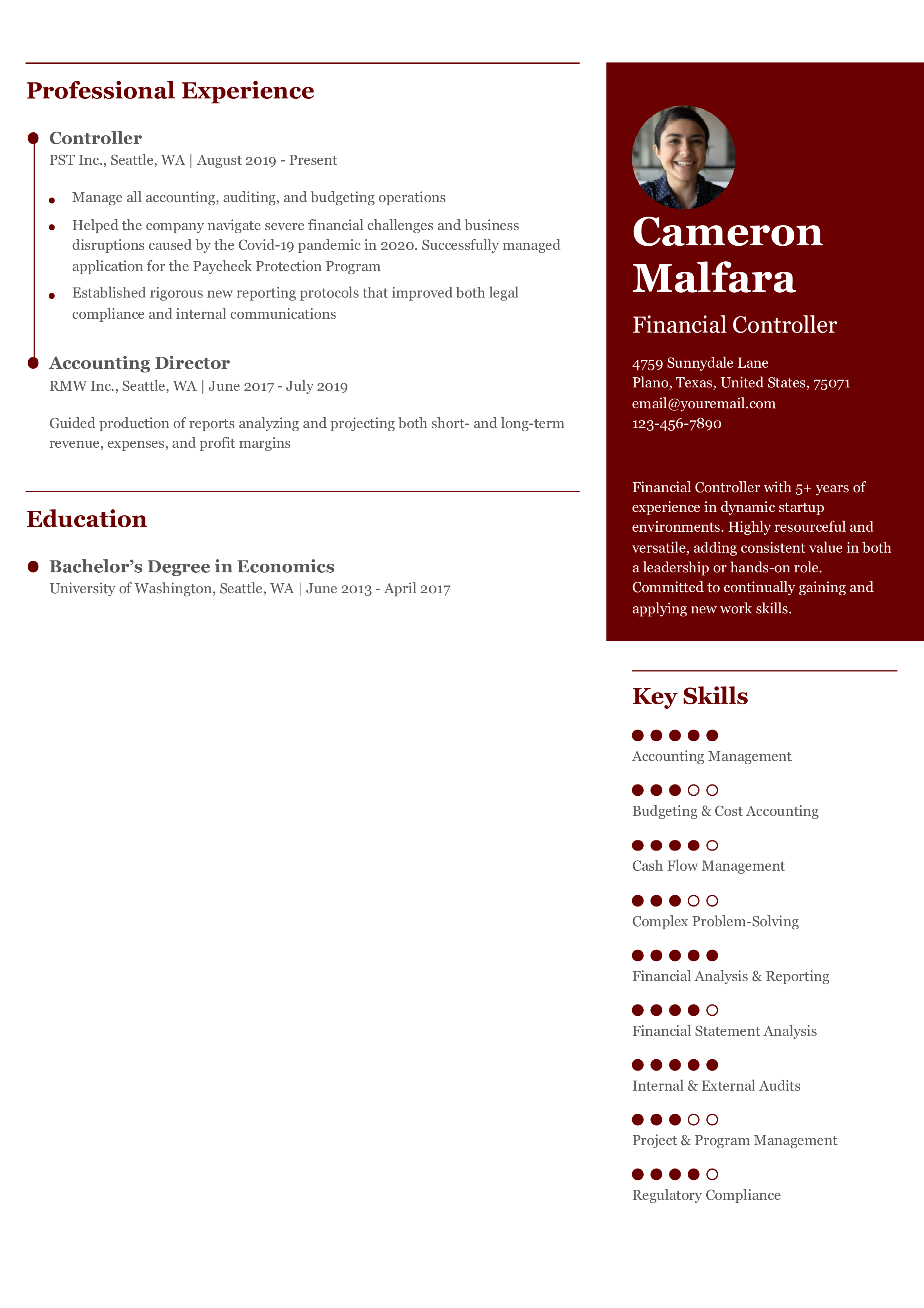 Entry-Level Resume