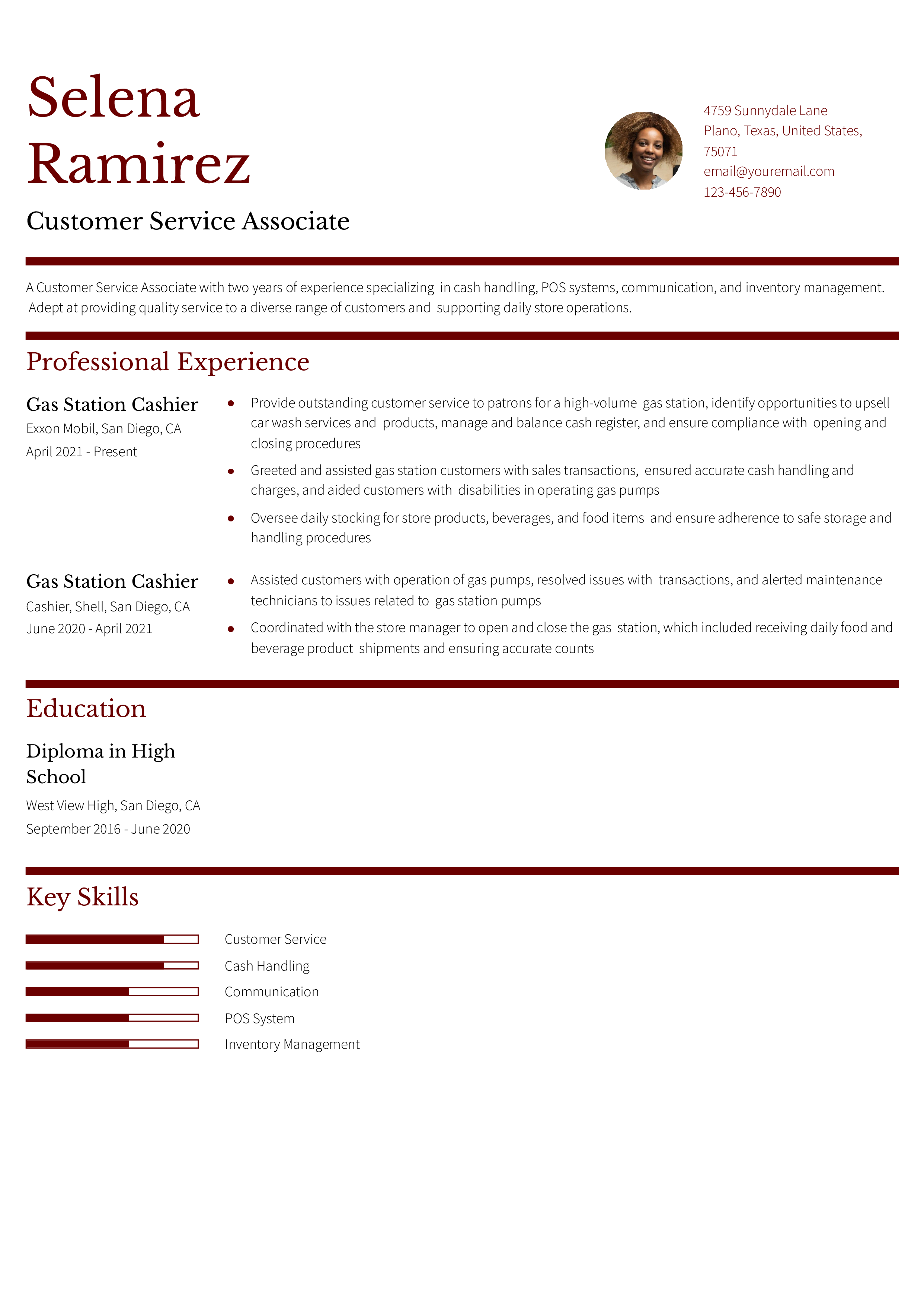 Entry-level Resume