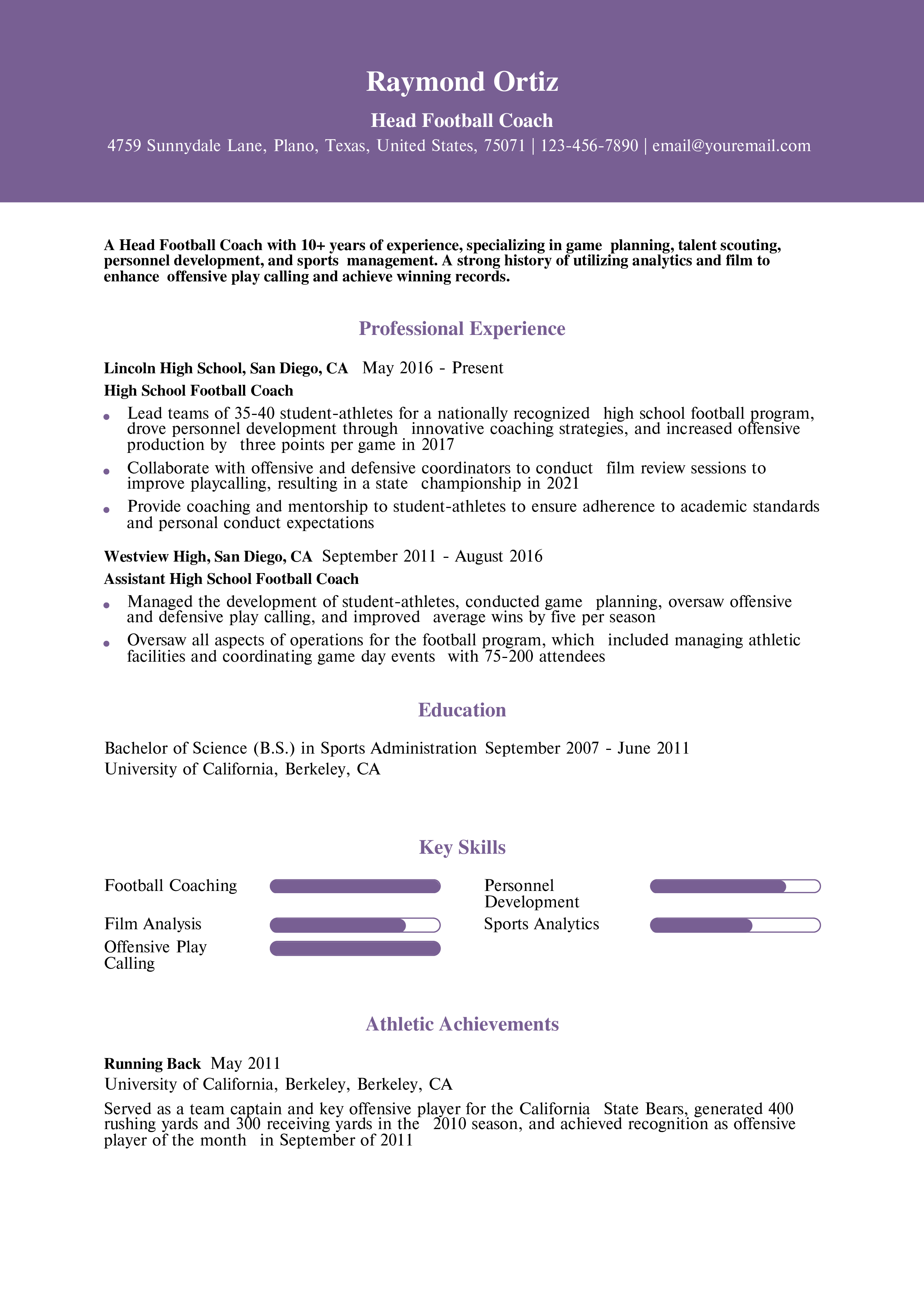 Senior-level Resume