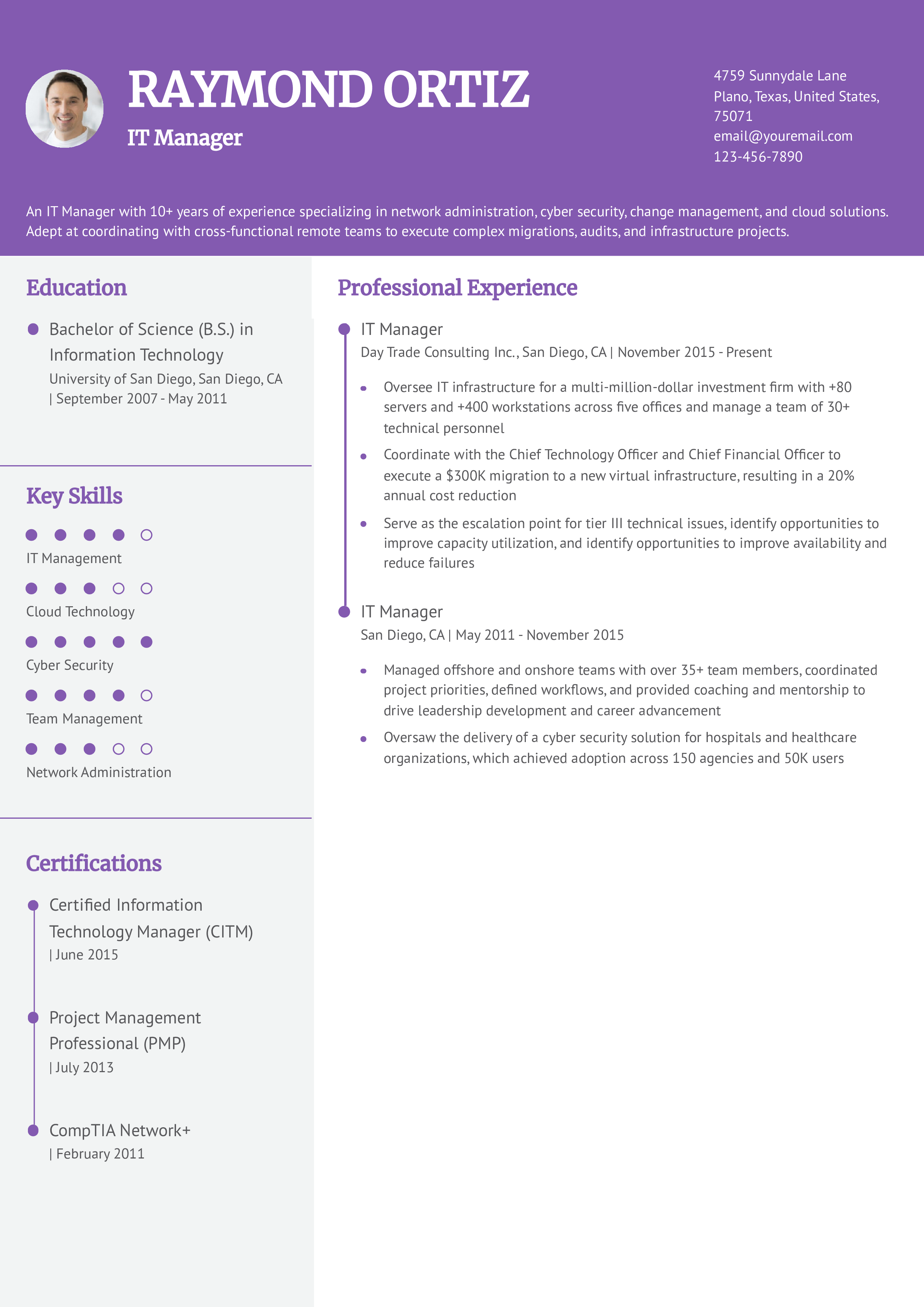 Entry-level Resume