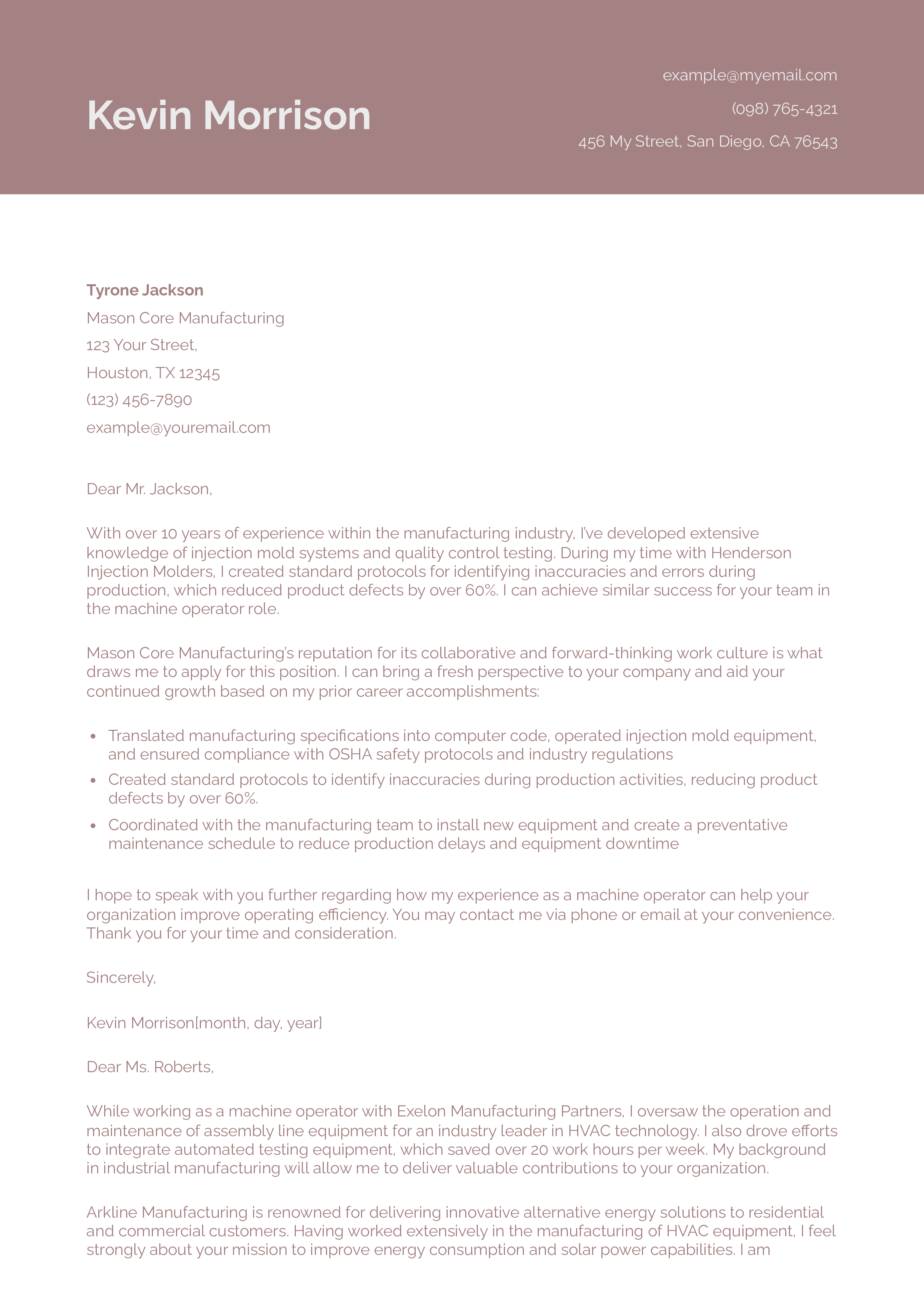 Senior-Level Resume