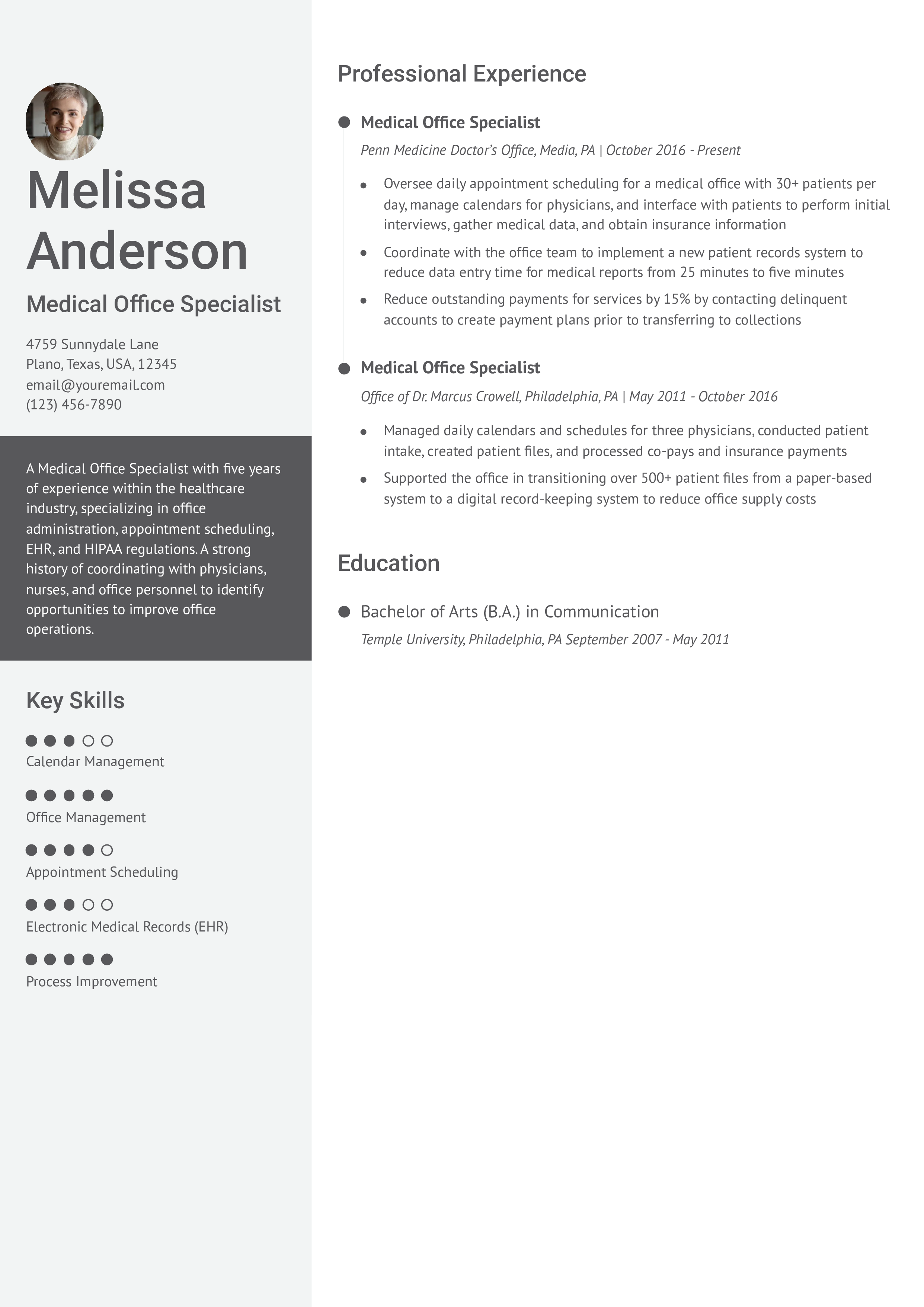Senior-level Resume