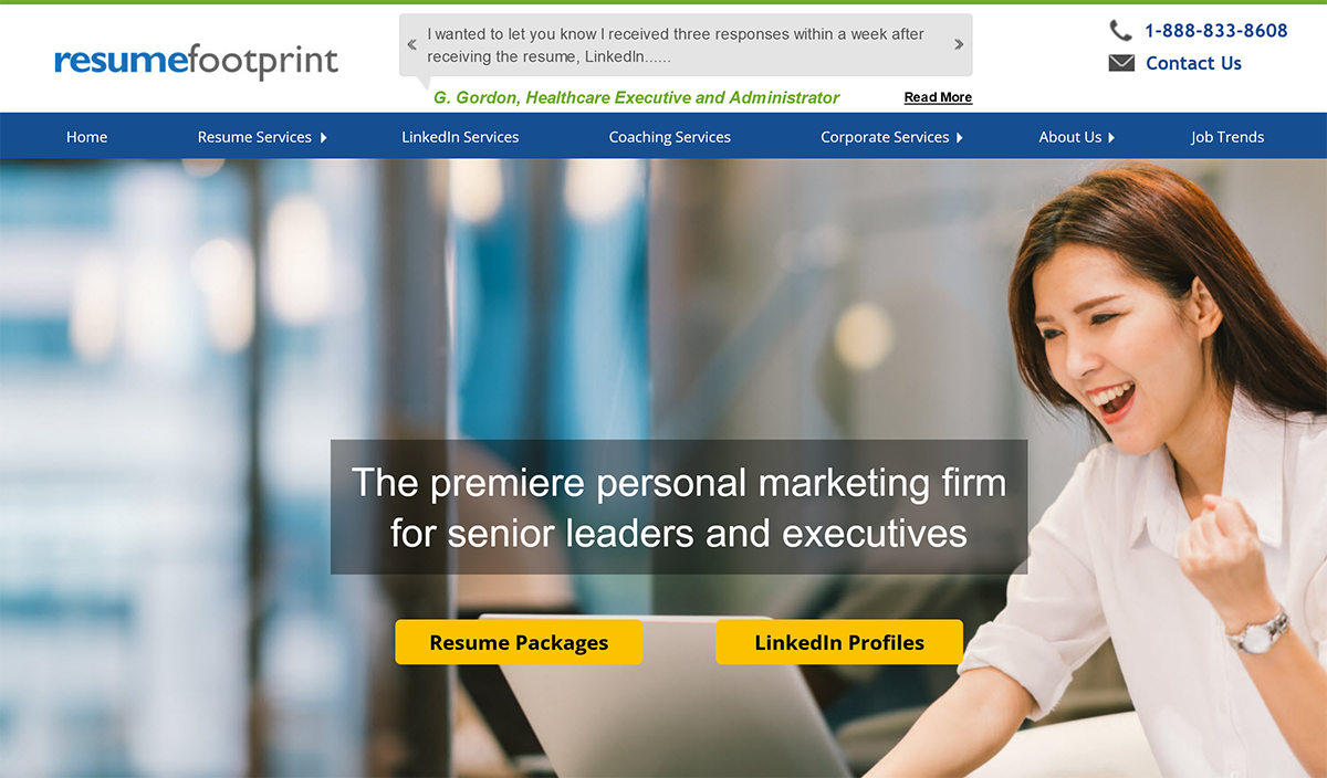 Resume Footprint Homepage
