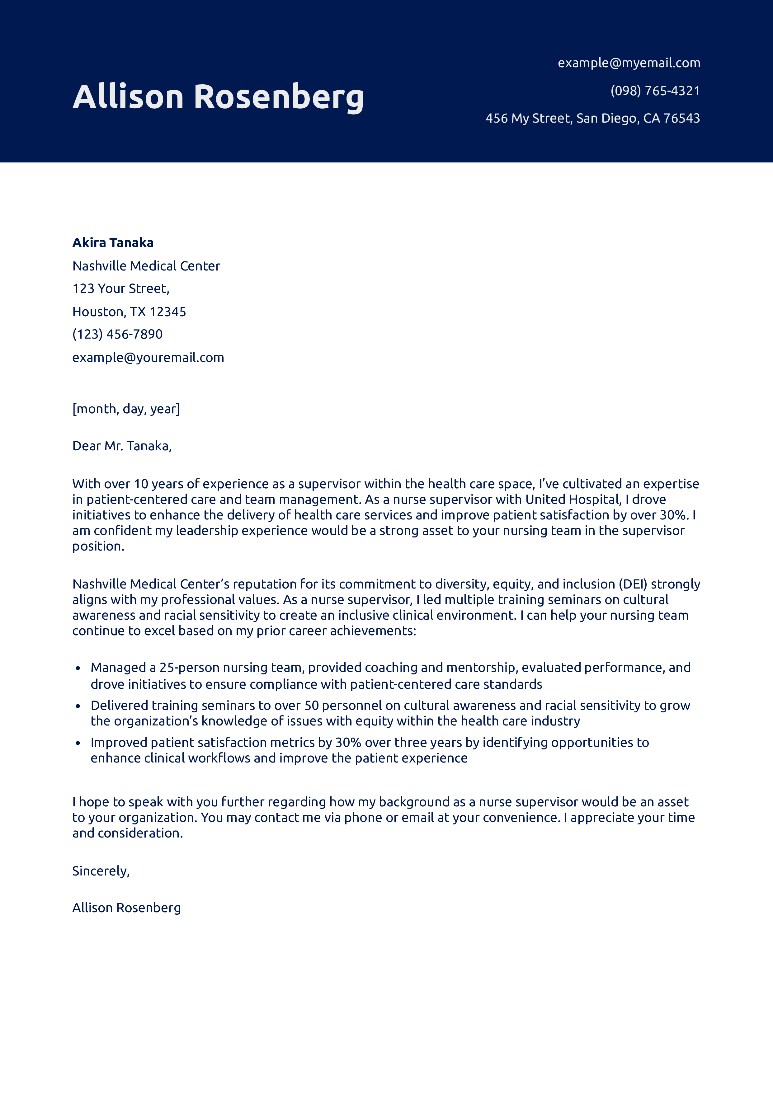 Senior-Level Resume