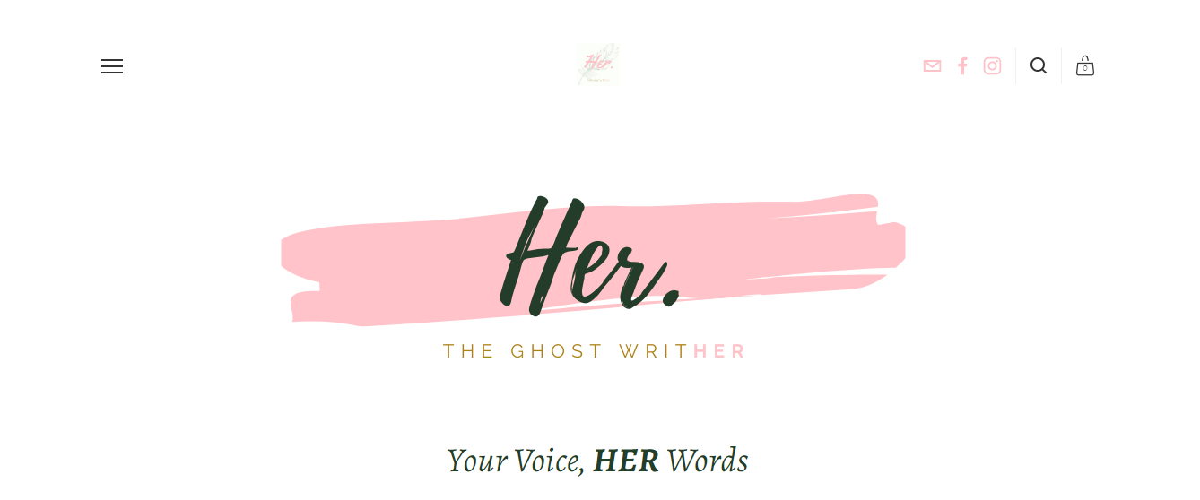The Ghost WritHer Homepage