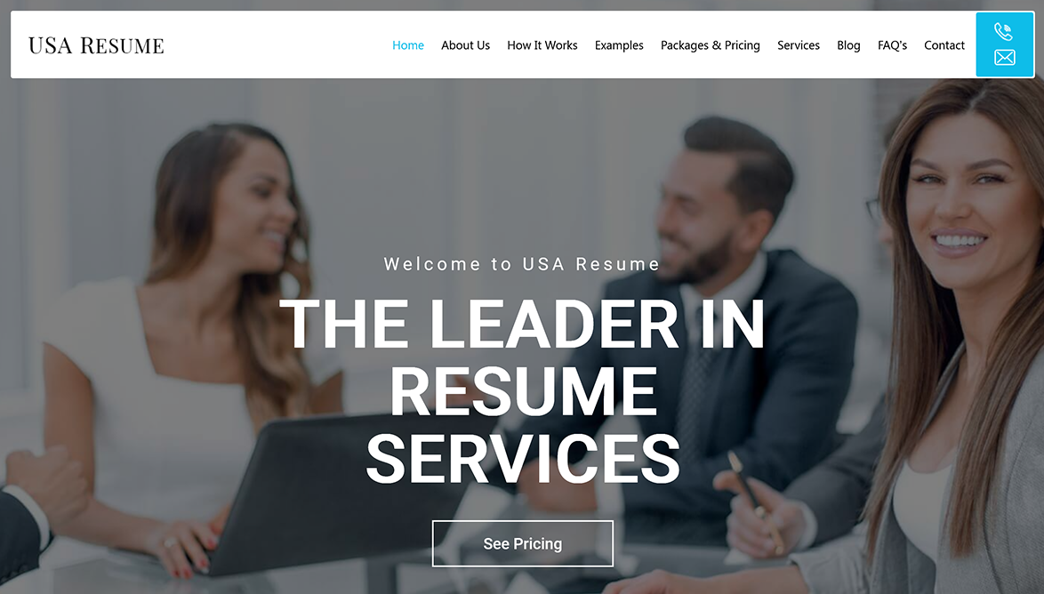 USA Resume Homepage