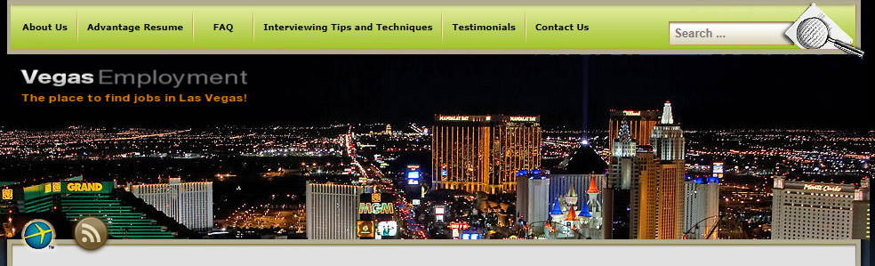 Vegas Employment and Advantage Resume Homepage