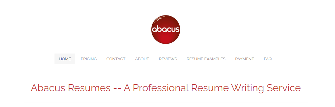 Abacus Resumes Homepage