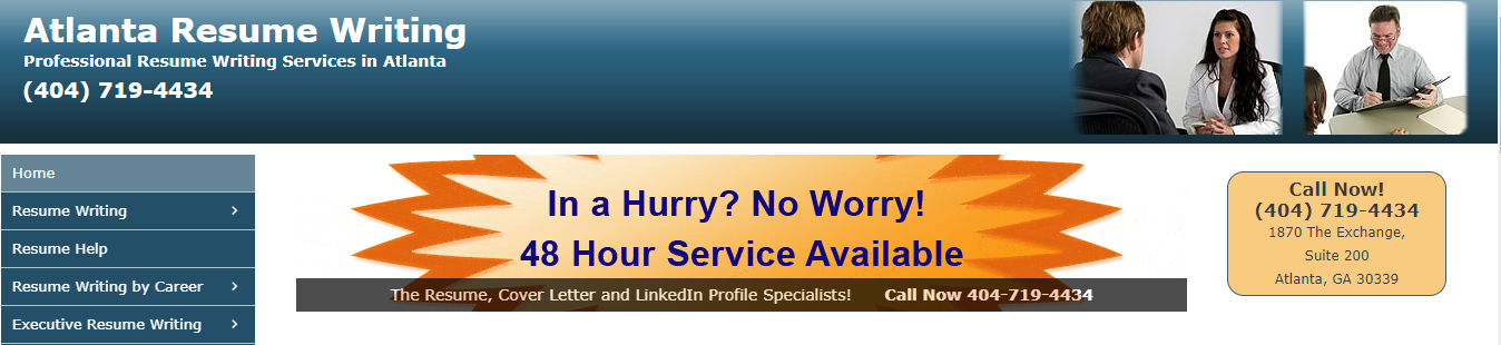 Atlanta Resume Writing Homepage