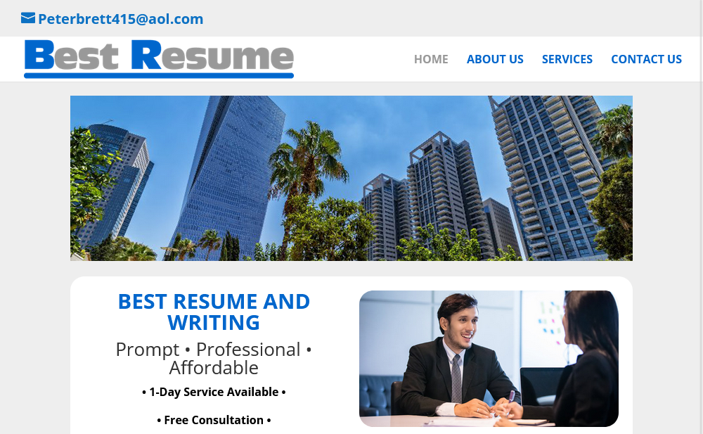 Best Resume Homepage