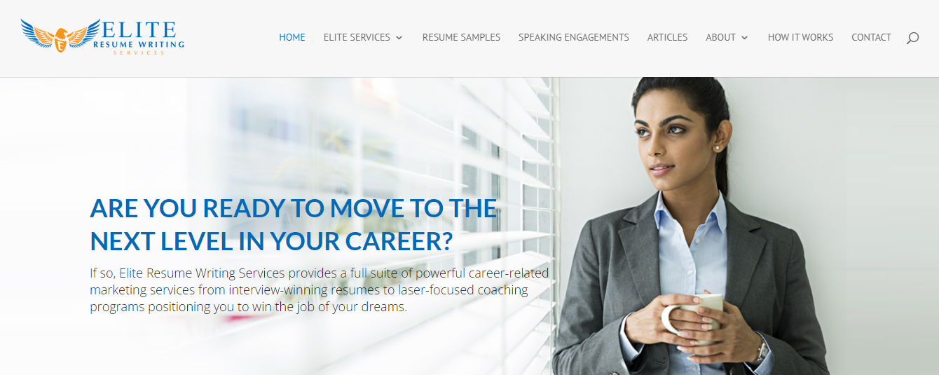 Elite Resume Writing Services Homepage