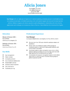 Health Care Management Resume Example and Template
