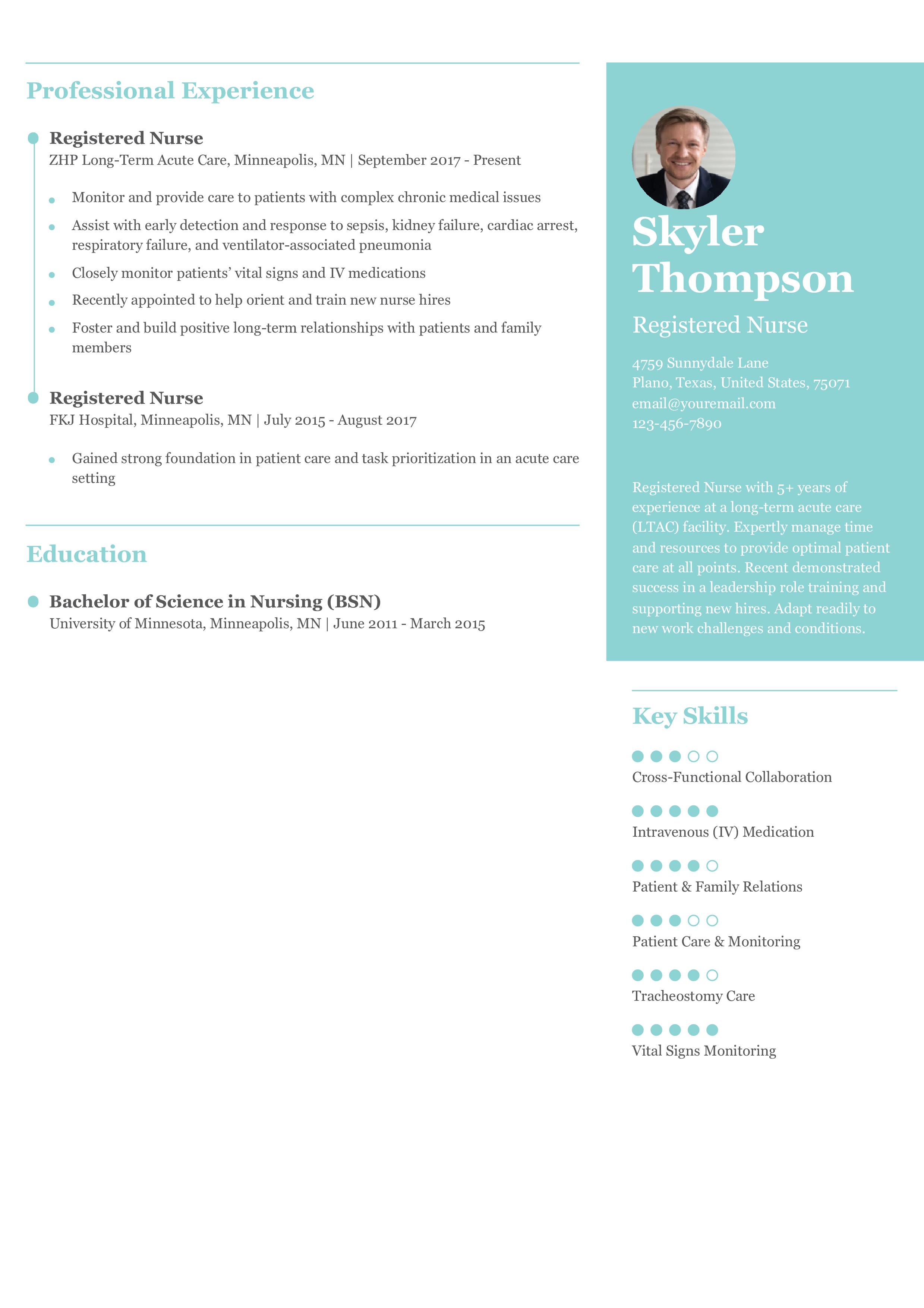 Senior-Level Resume