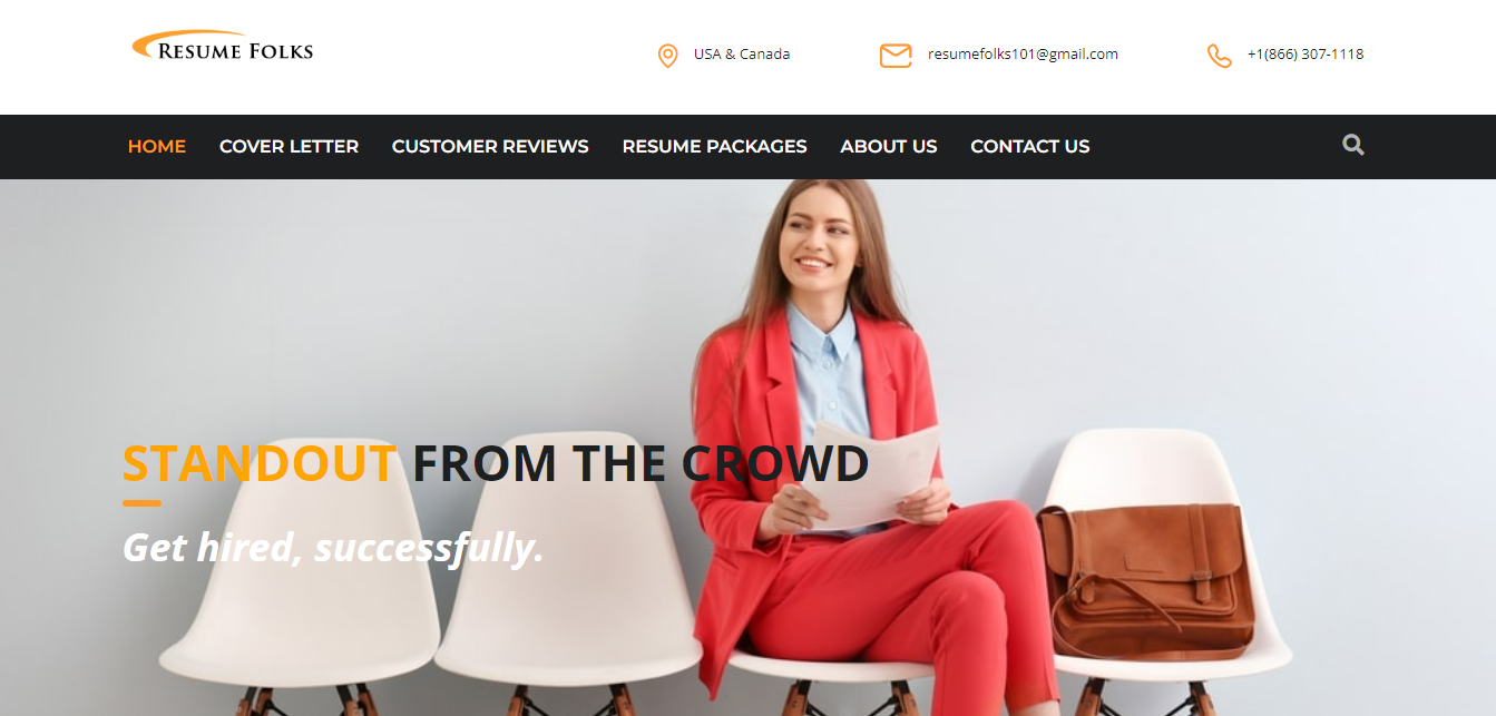 Resume Folks Homepage