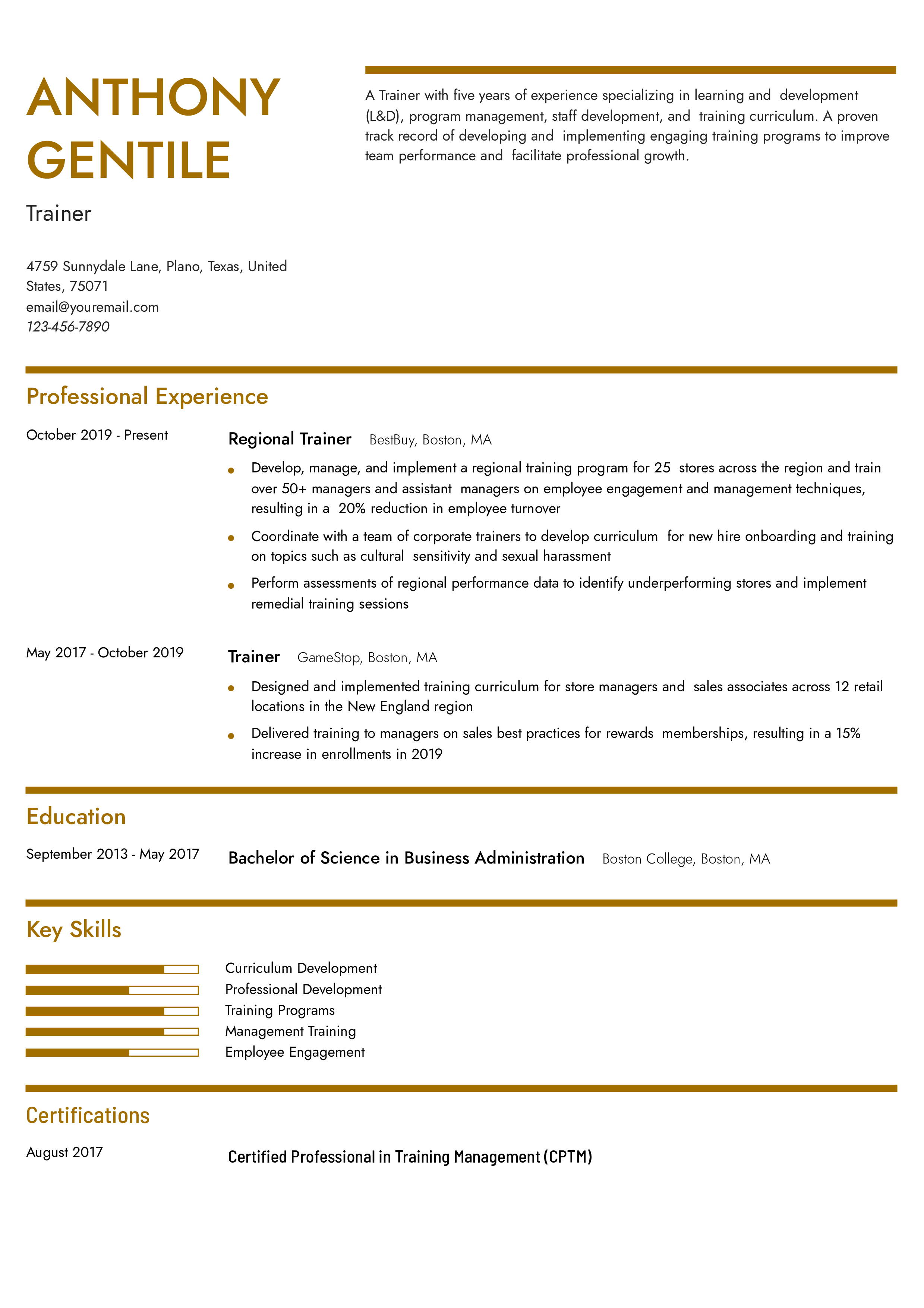 Trainer Resume Examples and Templates - Trainer Entry Level.pdf 