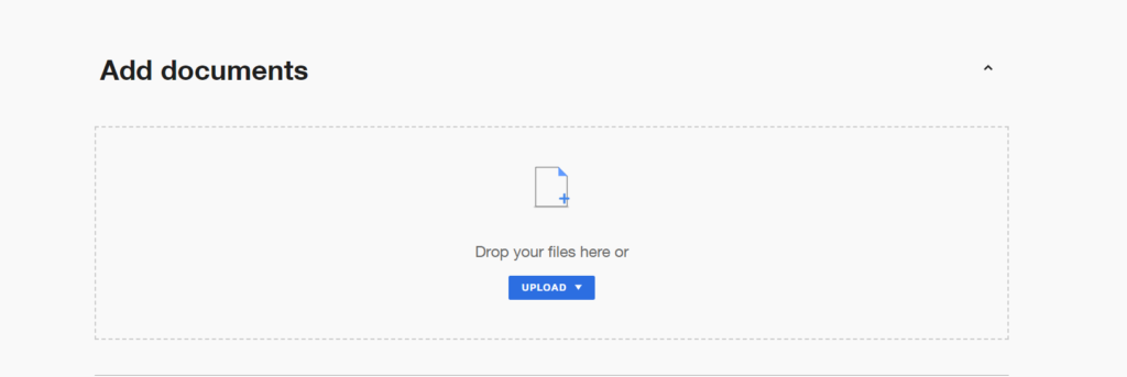 add your document to the program