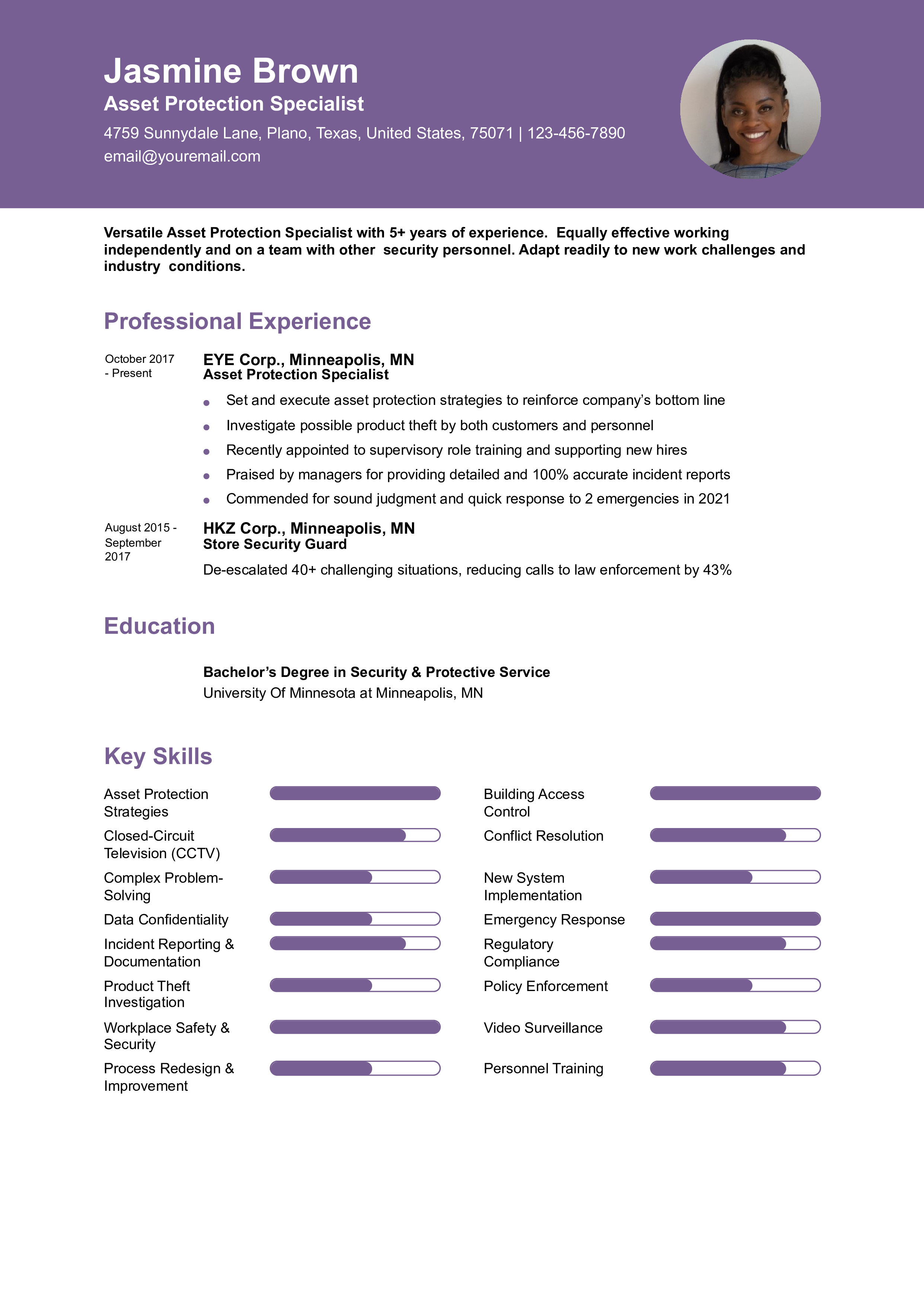 Senior-level Resume