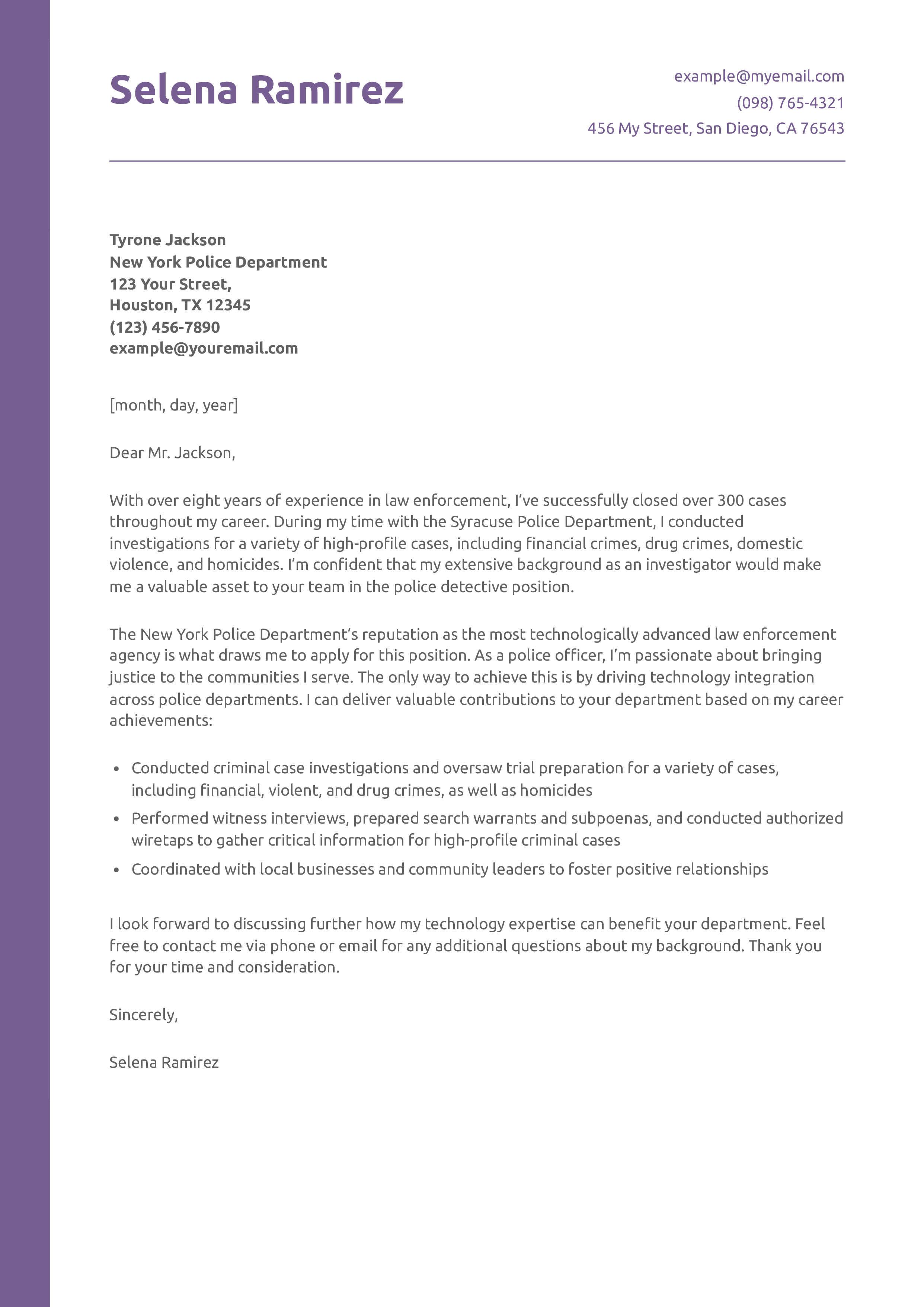 Mid-Career Resume