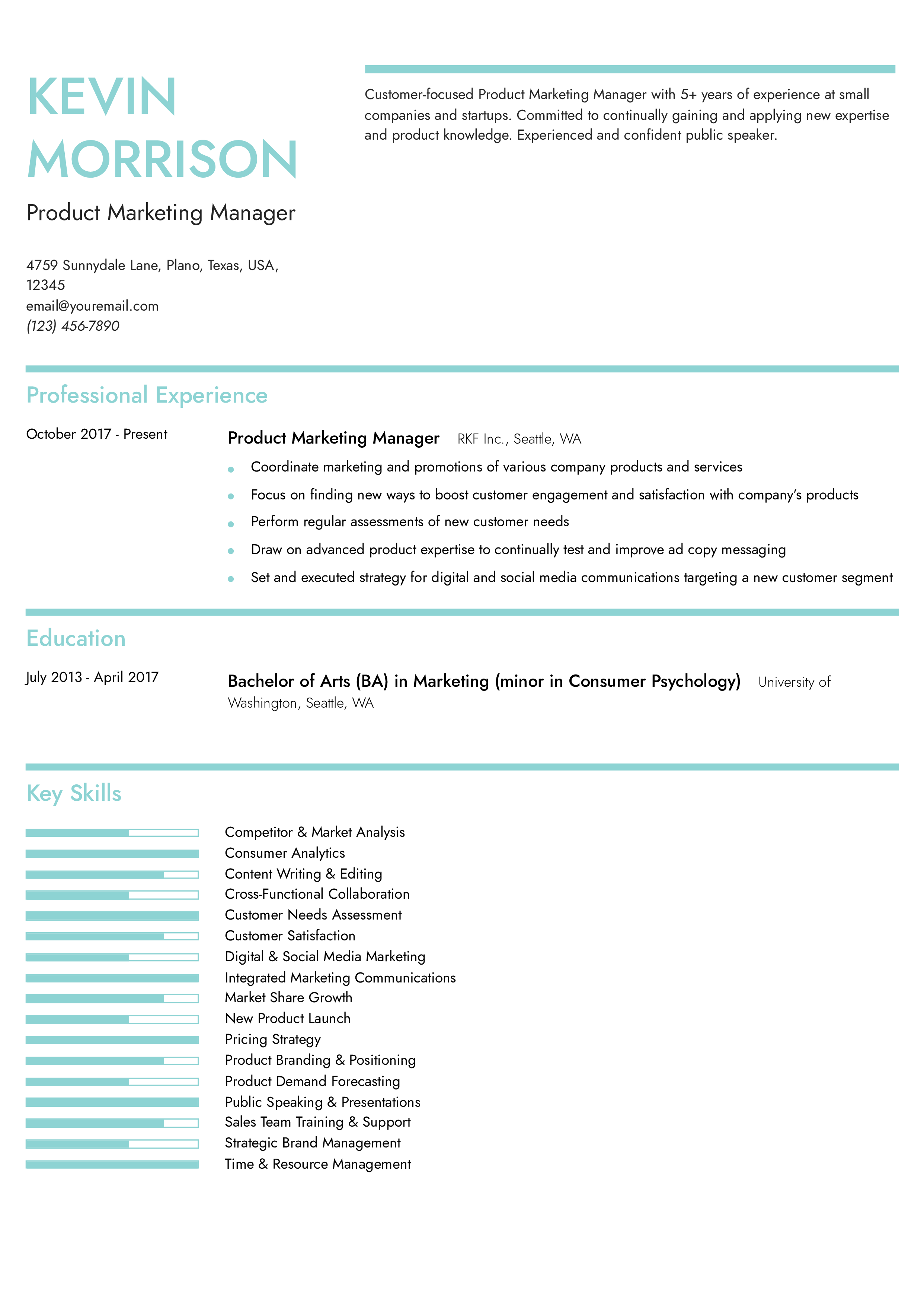 Entry-Level Resume