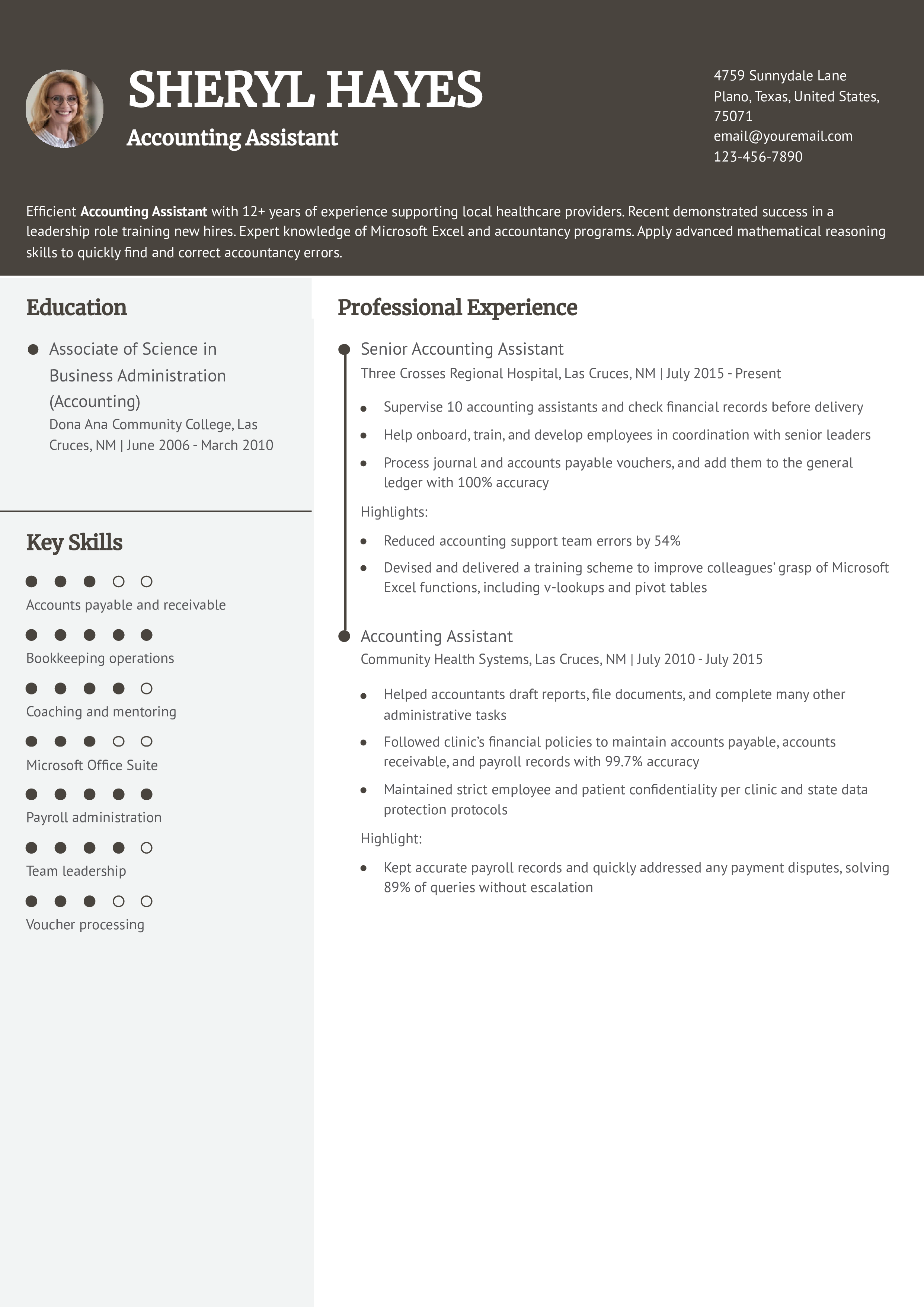 Senior-level Resume