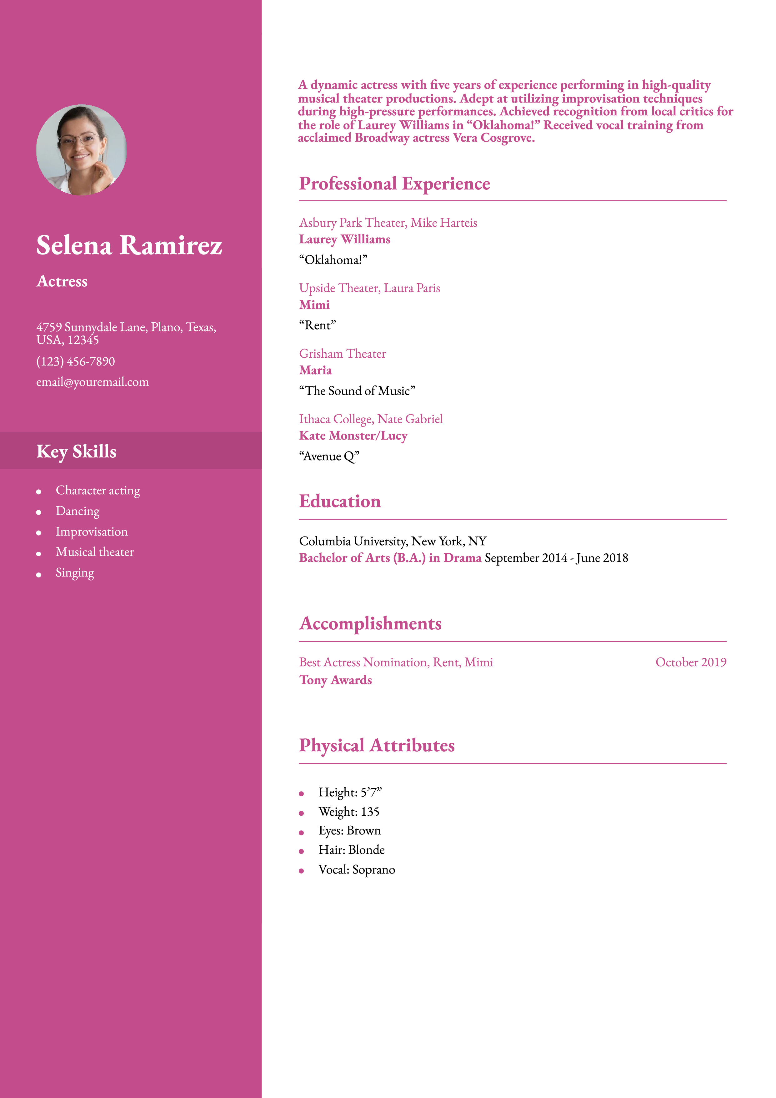 Entry-Level Resume