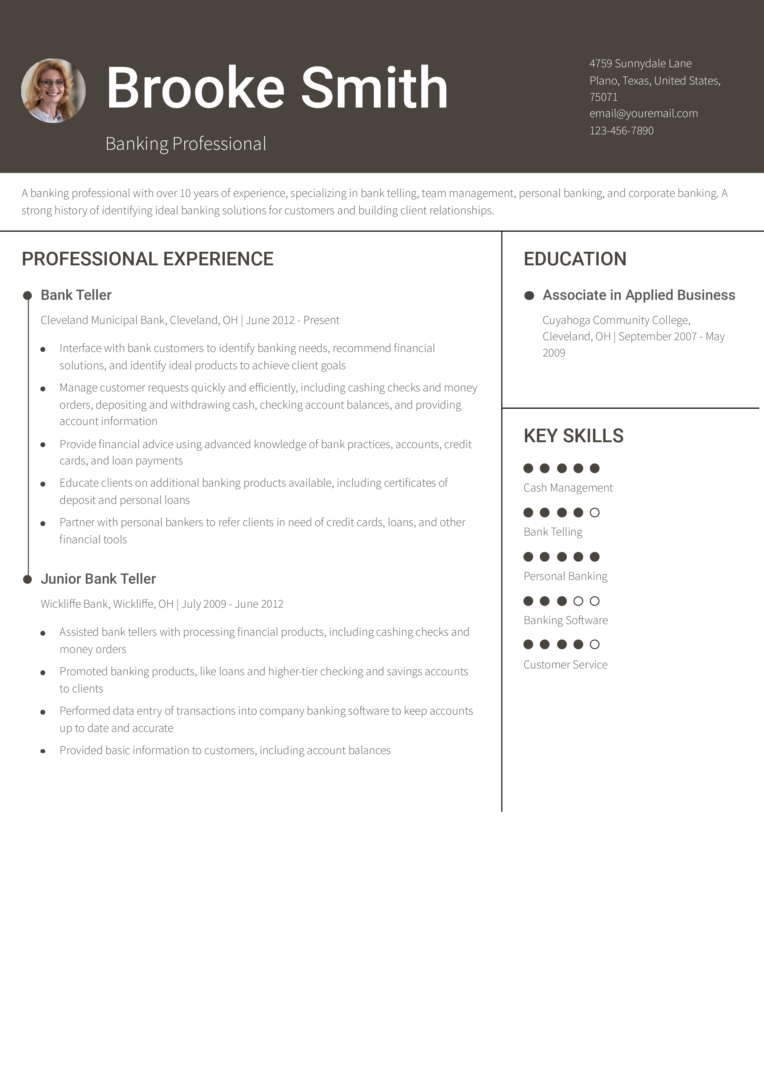 Senior-Level Resume
