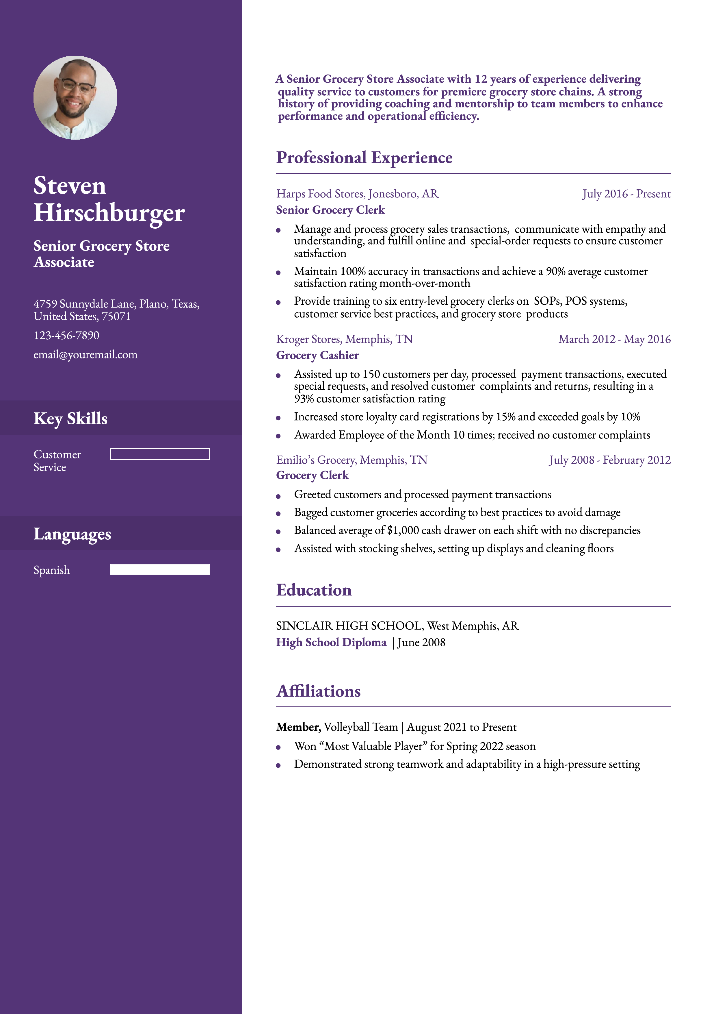 Senior-level Resume