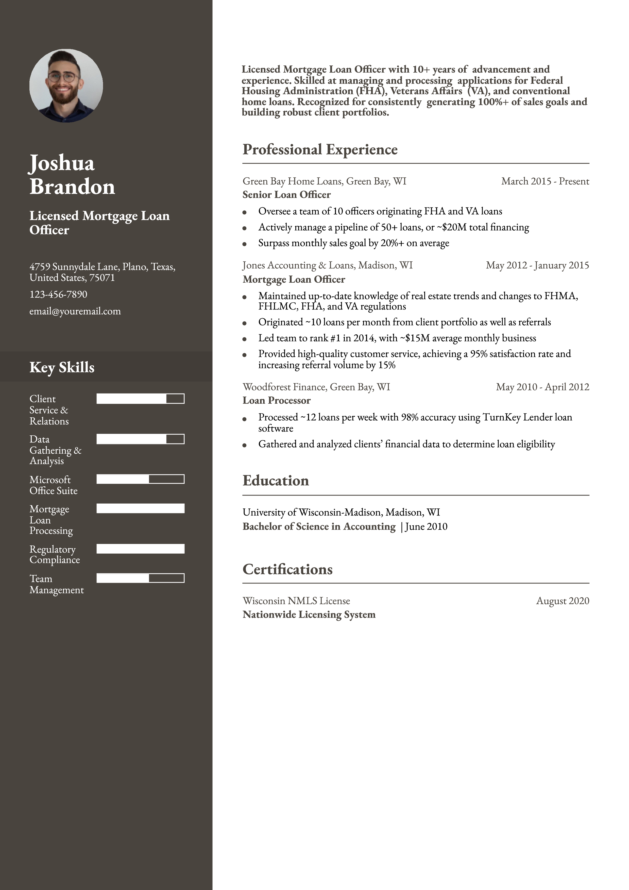 Senior-level Resume