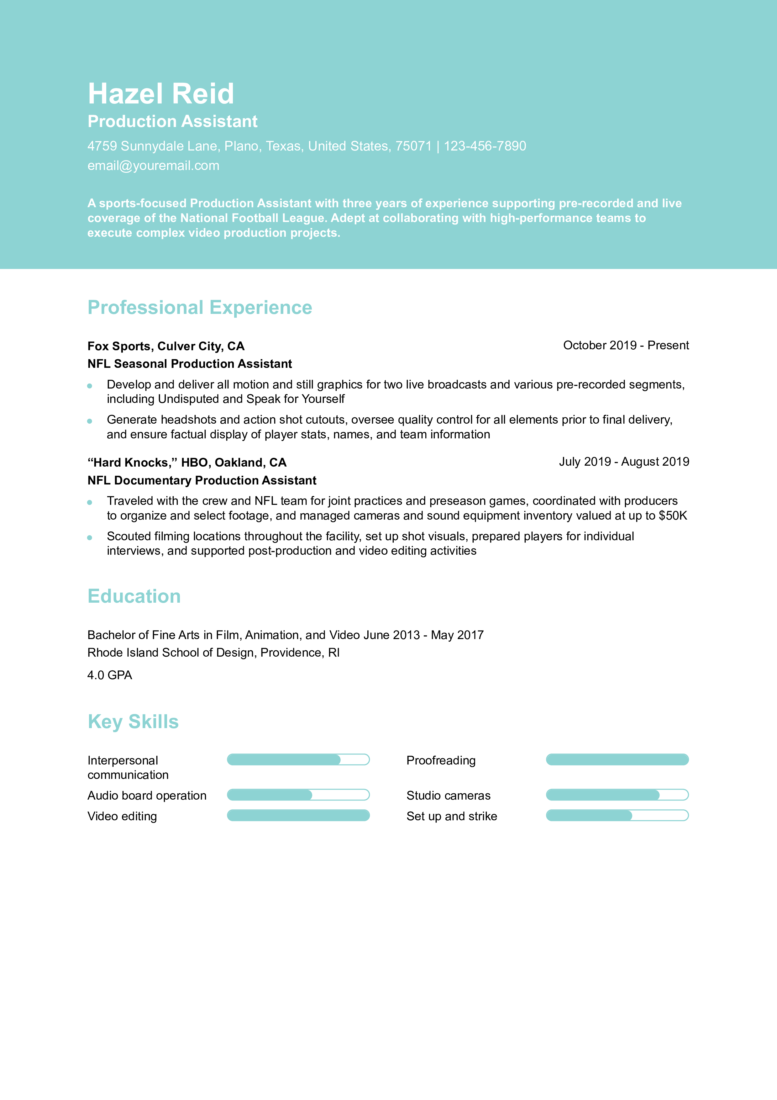 Polished Resume Template