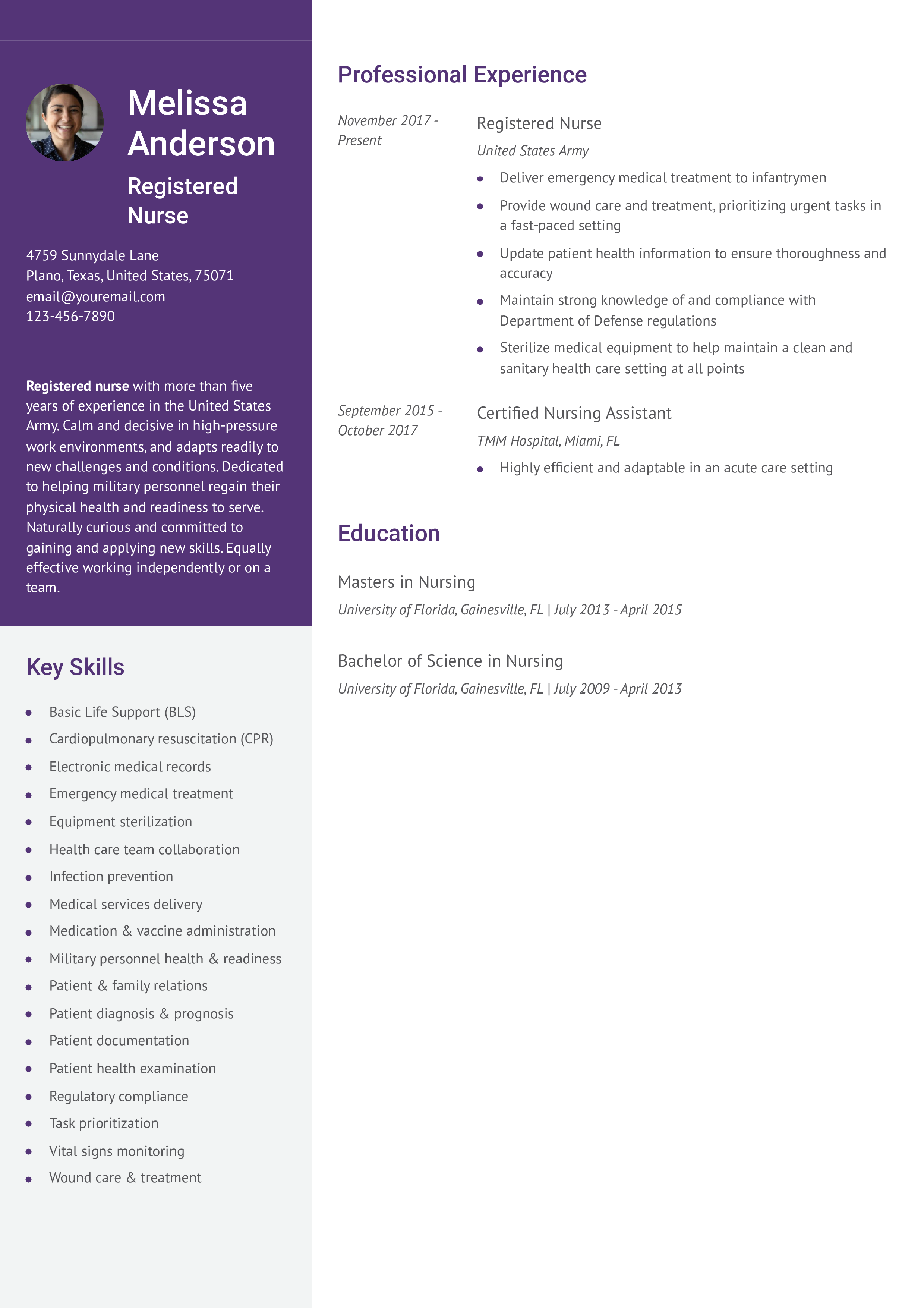 Senior-Level Resume