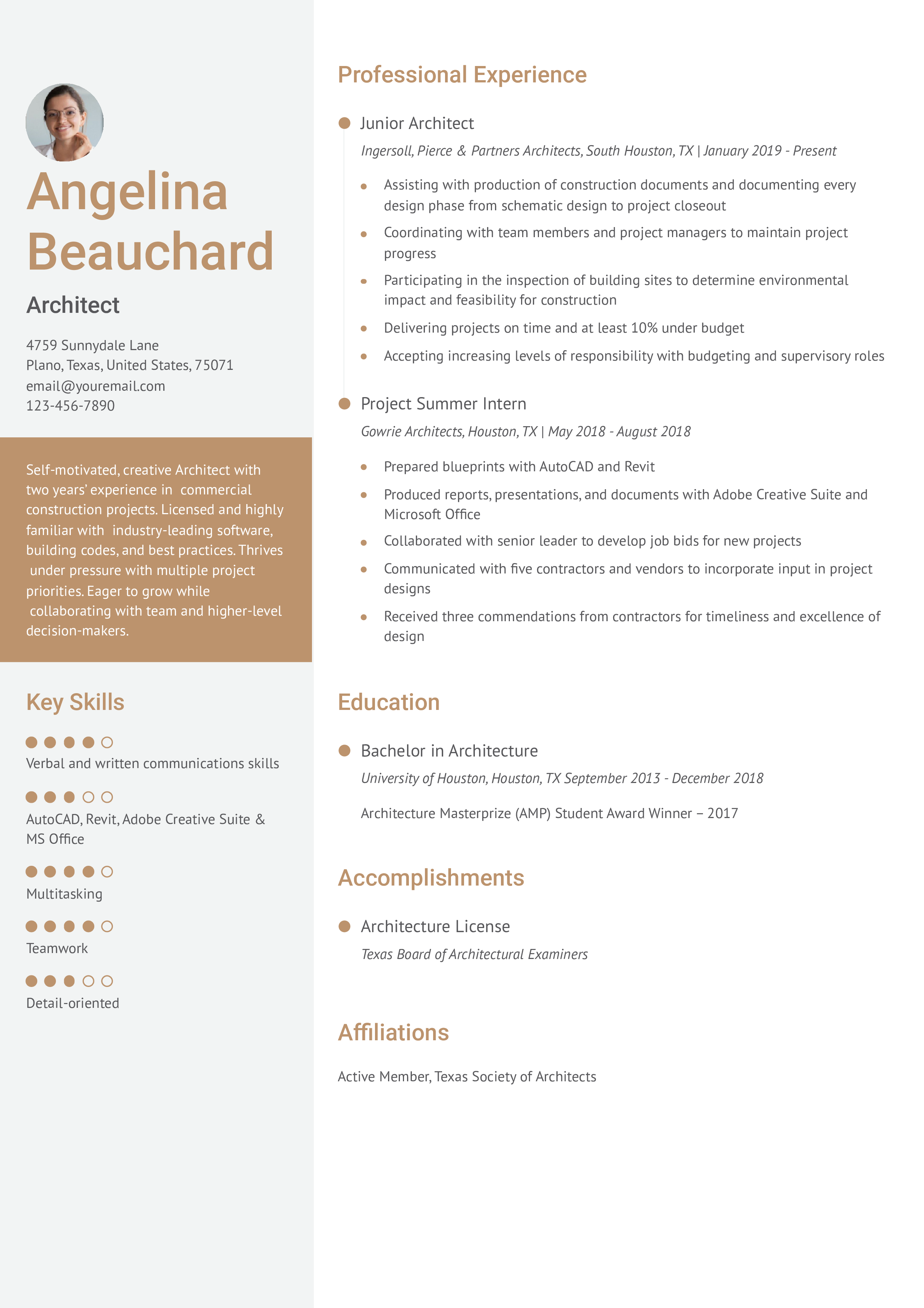 Entry-level Resume