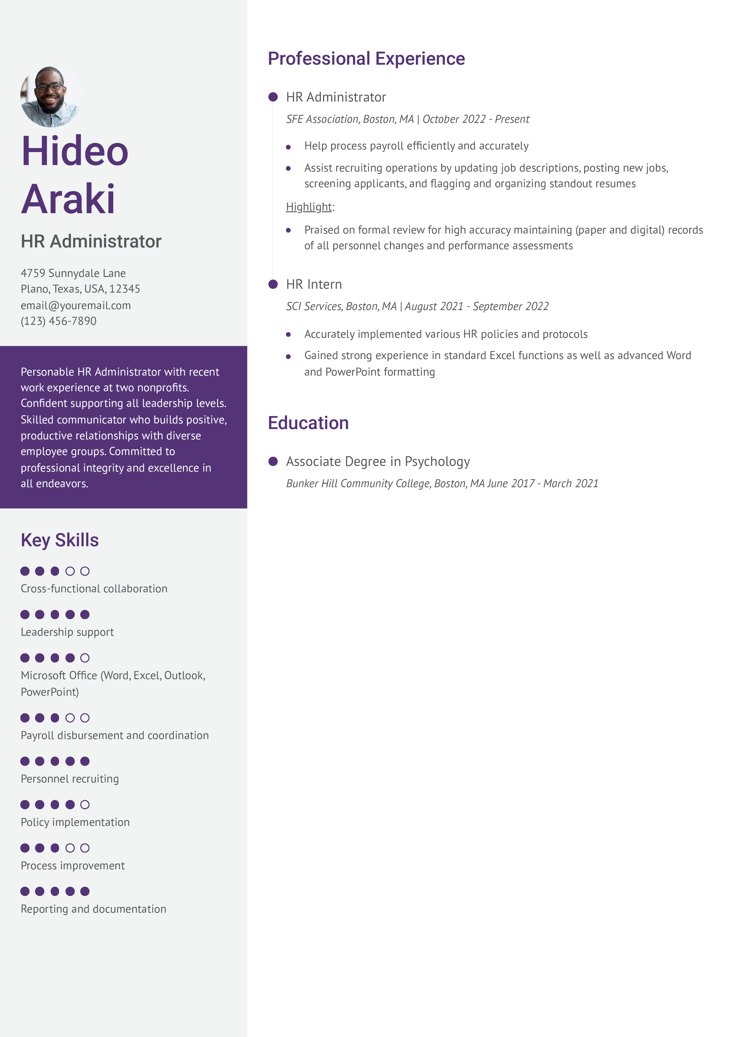 Mid-Level Resume