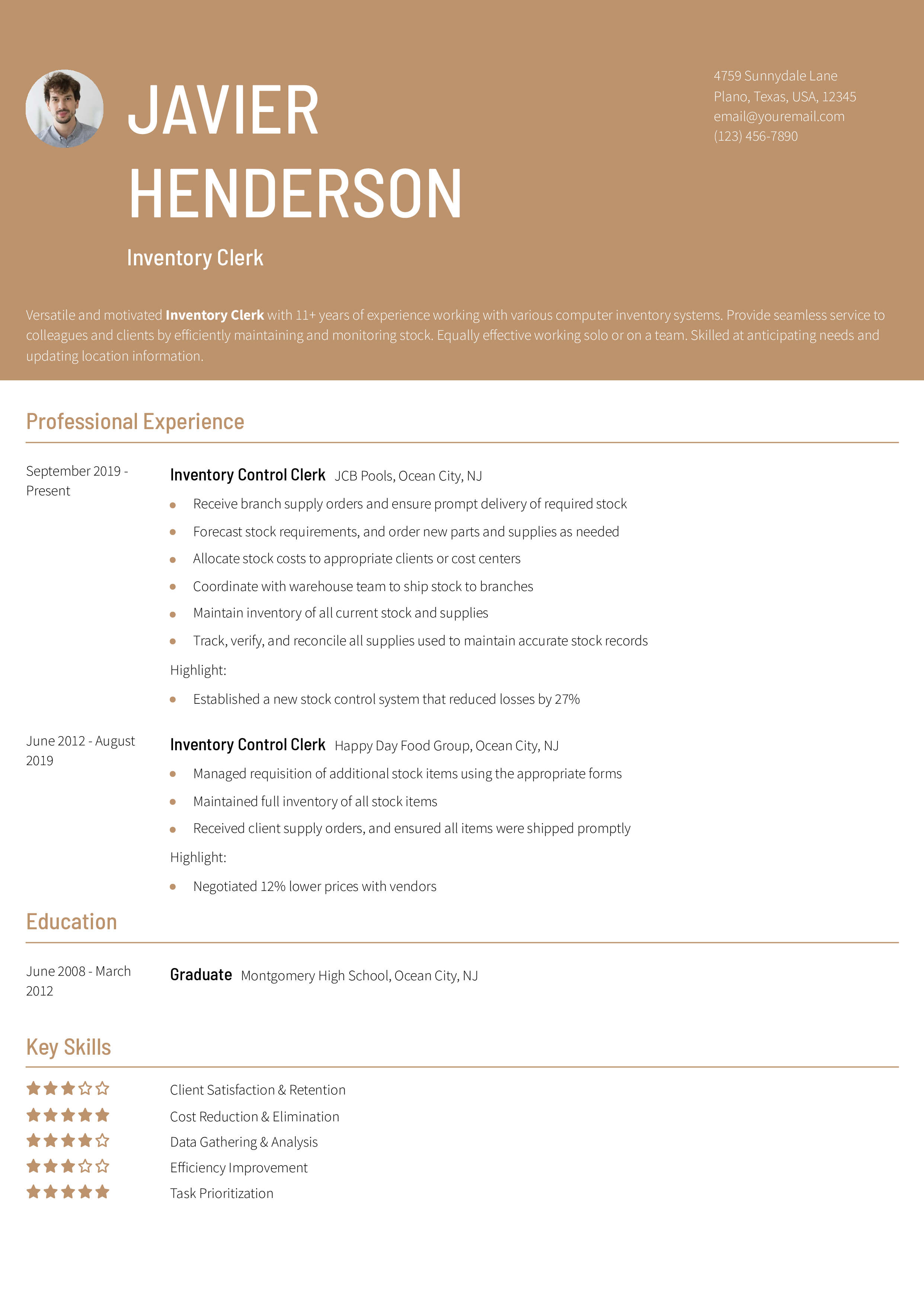 Senior-Level Resume