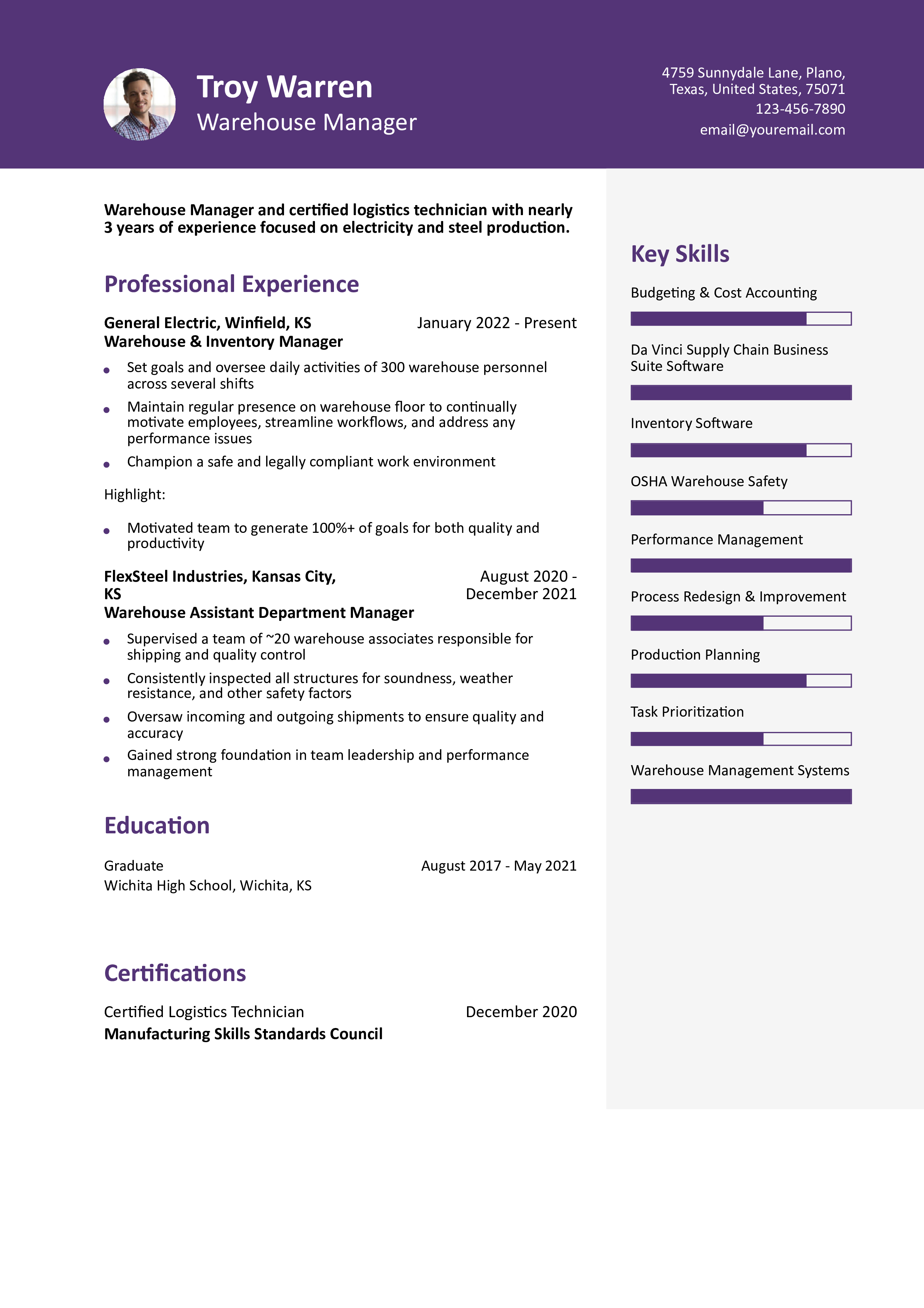 Entry-Level Resume