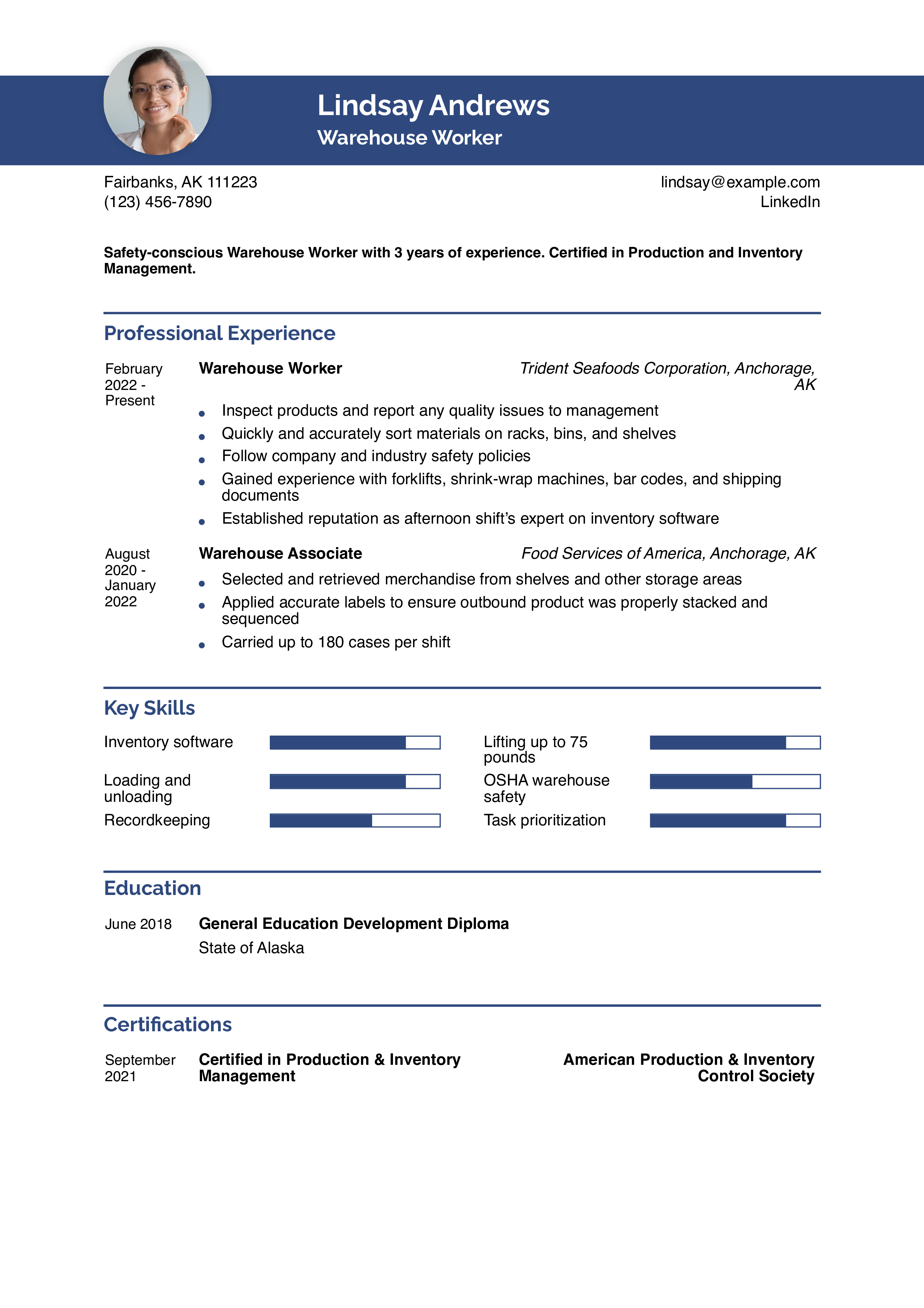 Entry-Level Resume