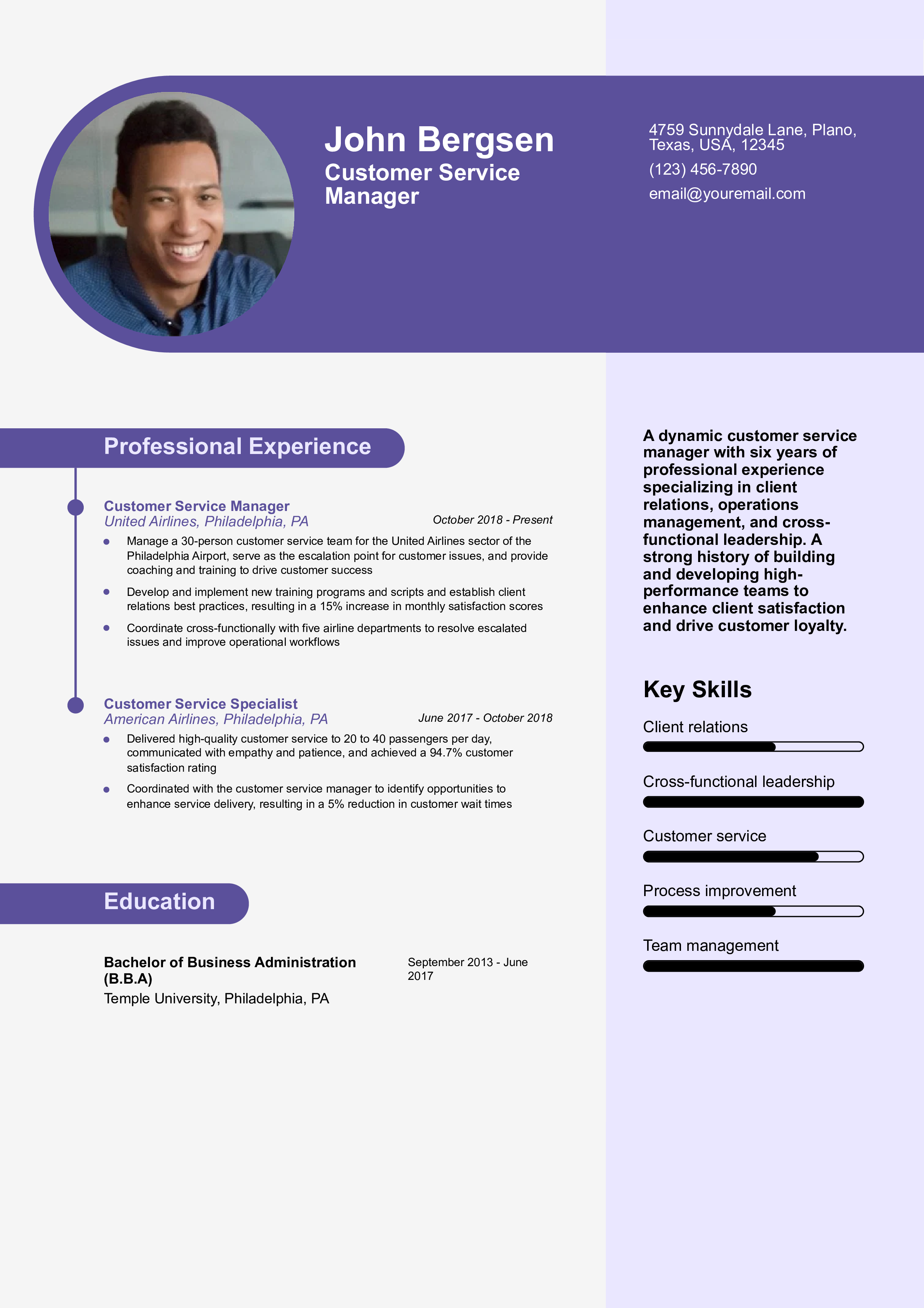 Entry-Level Resume