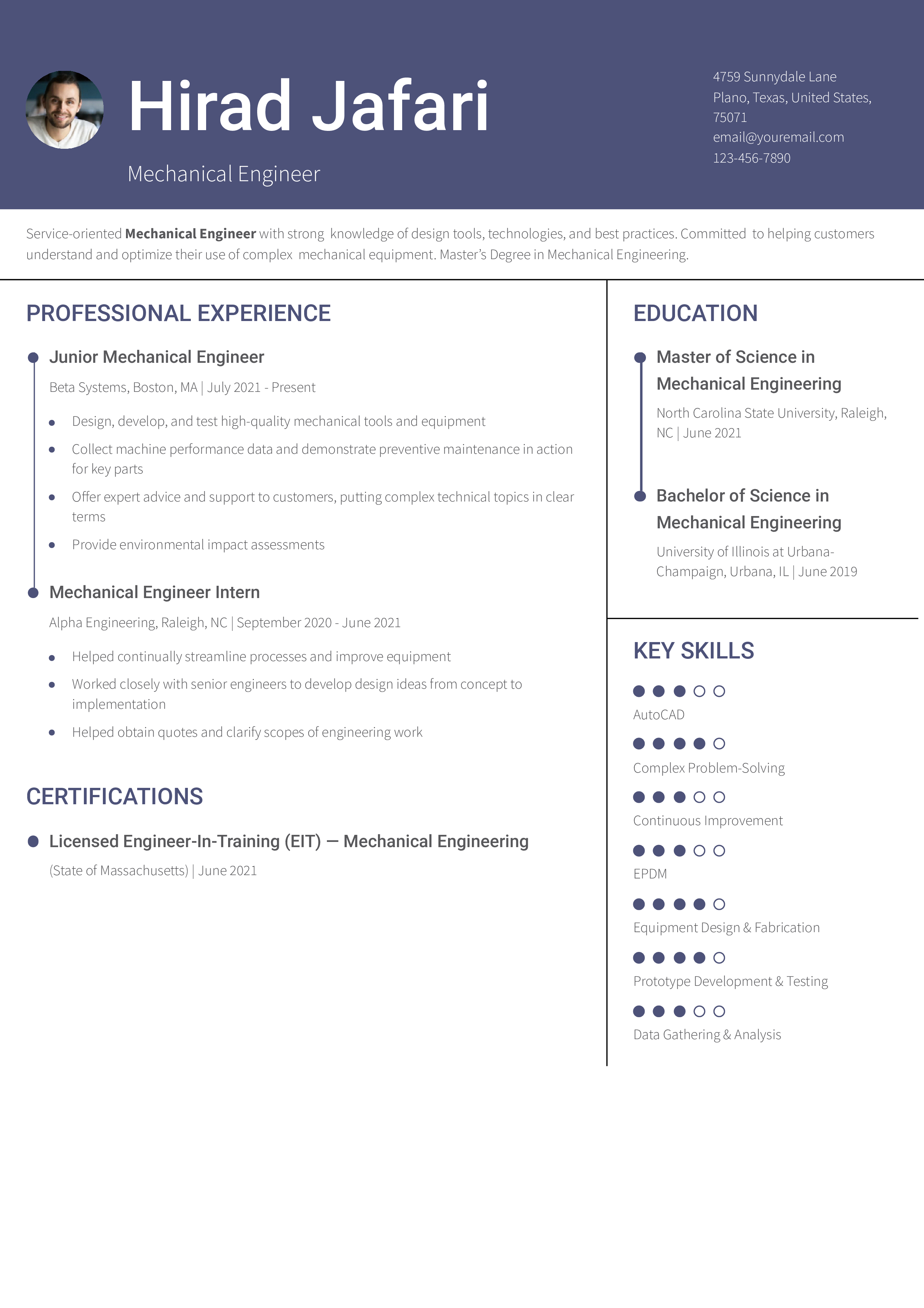 Entry-Level Resume