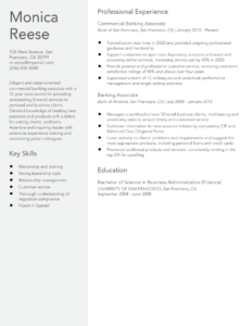 Banking Resume Examples and Templates Banner Image