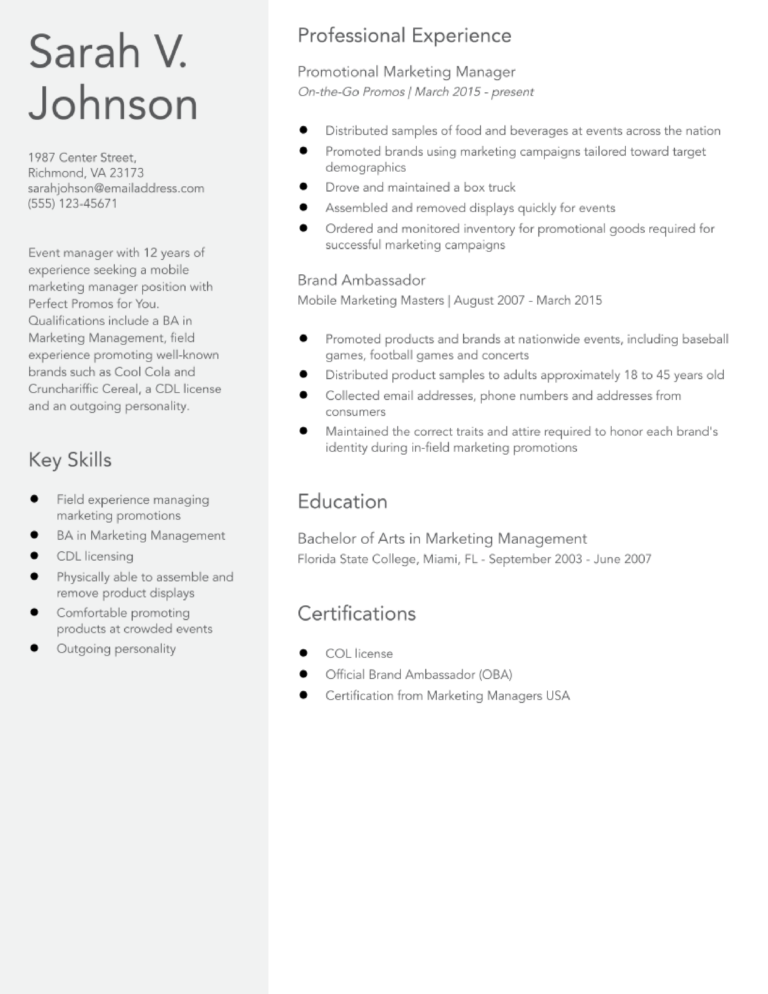 Basic Resume Examples and Templates Banner Image